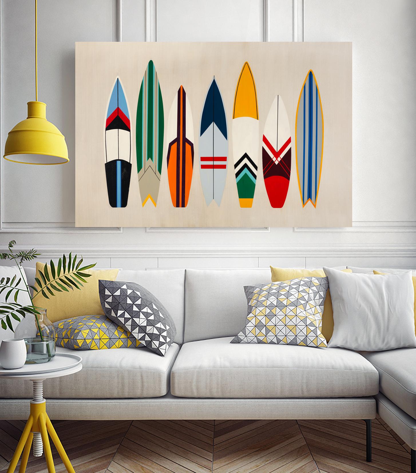 Hip to Be Me II by Daleno Art on GIANT ART - orange digital surf