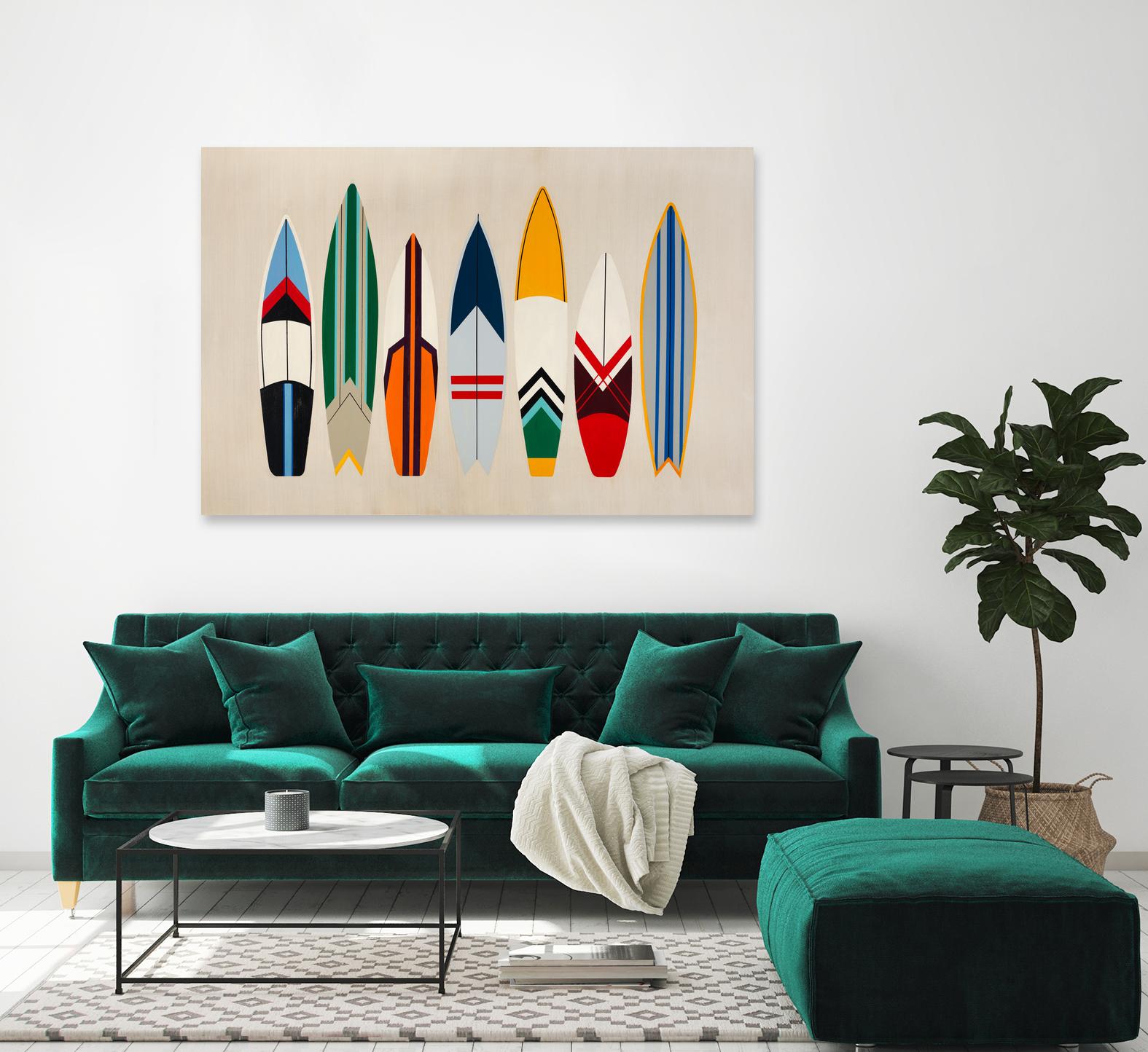 Hip to Be Me II by Daleno Art on GIANT ART - orange digital surf