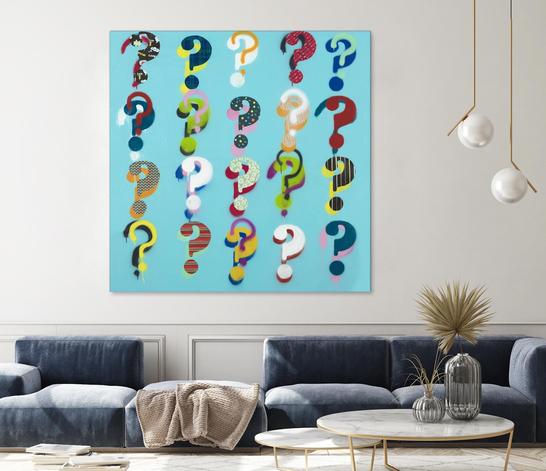 Pop the Question by Daleno Art on GIANT ART - abstract