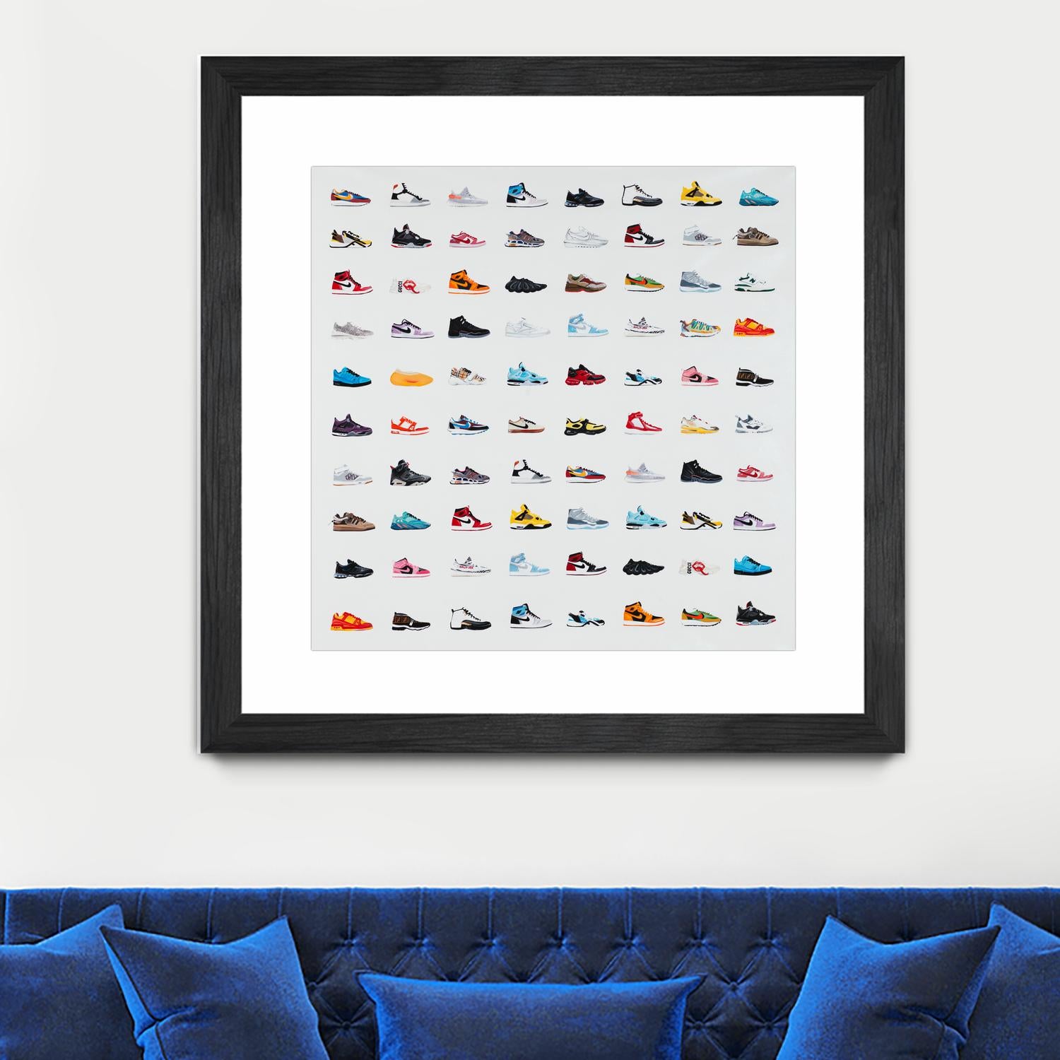 Life Is Short Buy The Shoes by Daleno Art on GIANT ART - orange digital pop