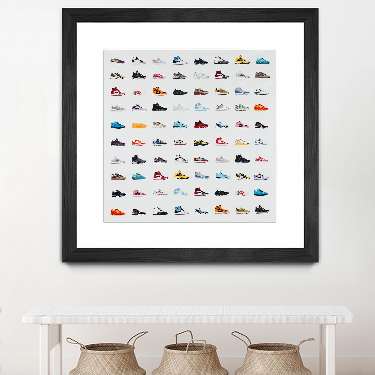 Life Is Short Buy The Shoes by Daleno Art on GIANT ART - orange digital pop