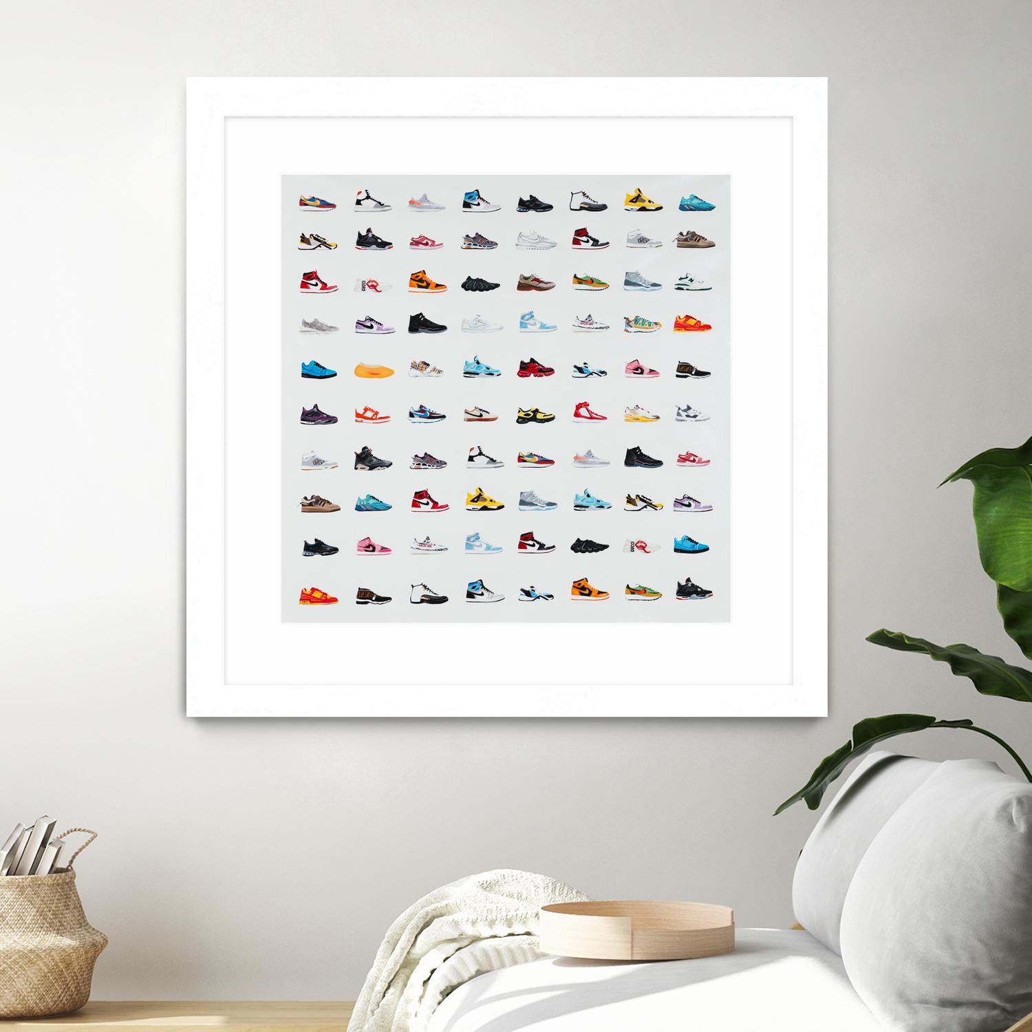 Life Is Short Buy The Shoes by Daleno Art on GIANT ART - orange digital pop
