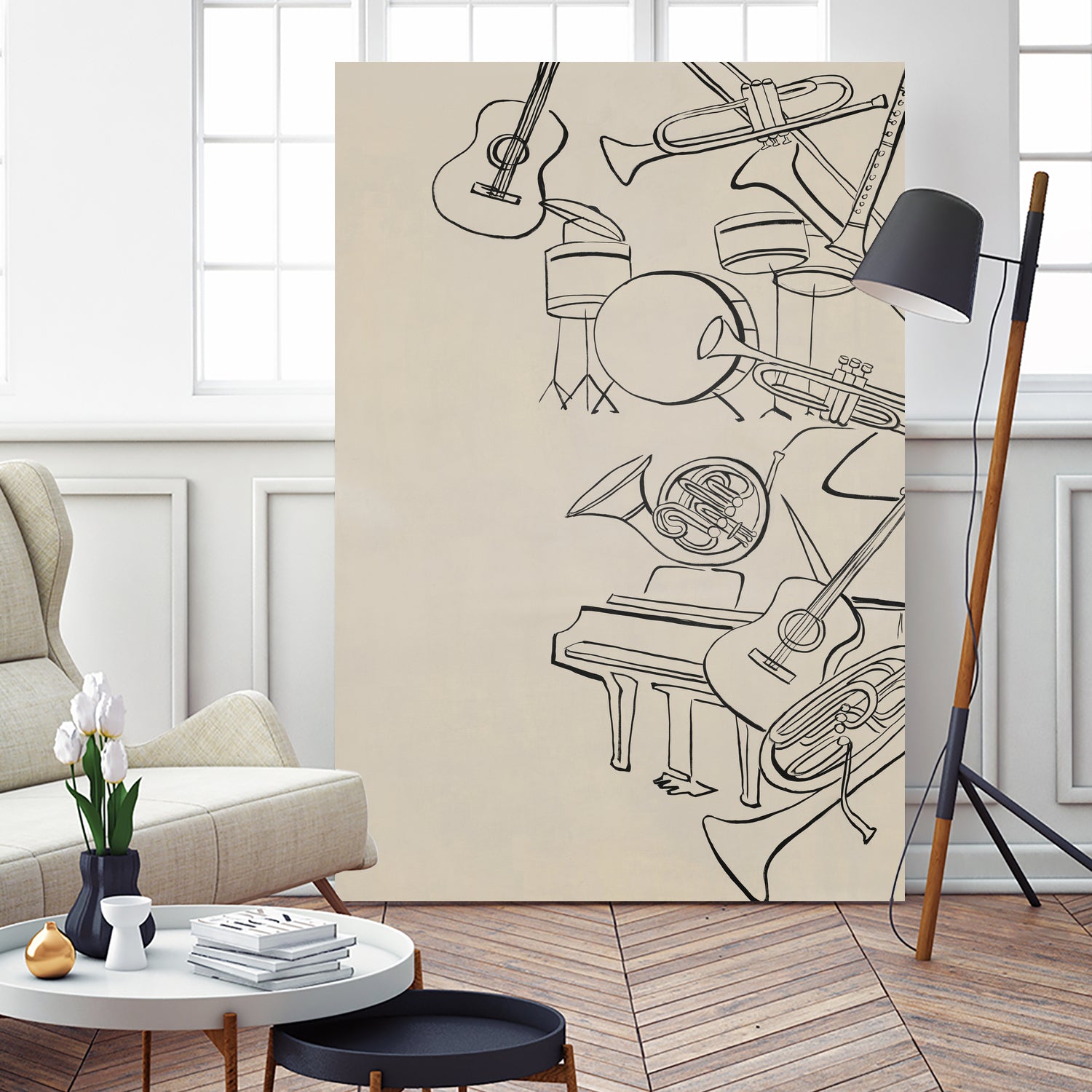 The Family Musician by Daleno Art on GIANT ART - abstract