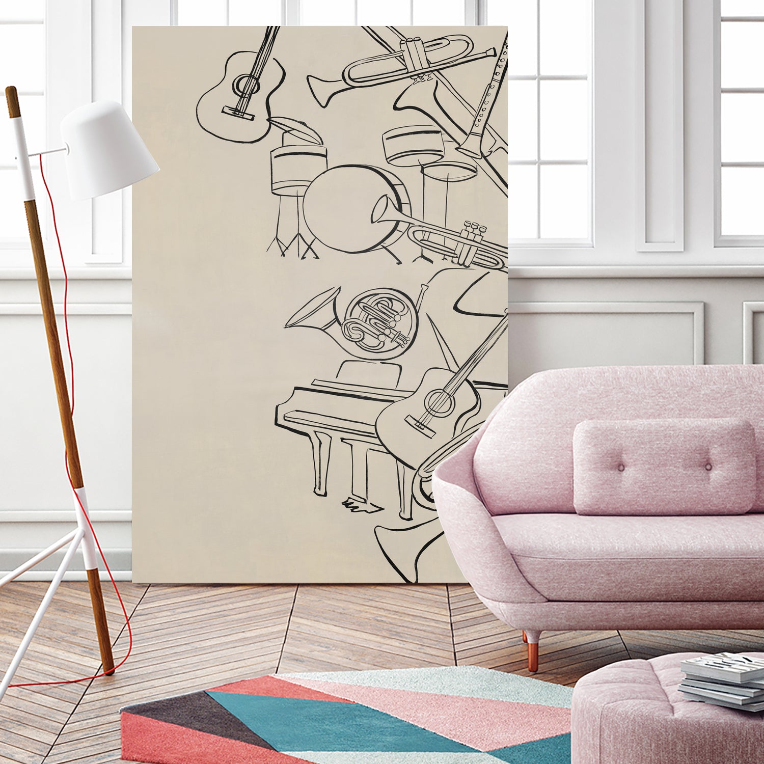 The Family Musician by Daleno Art on GIANT ART - abstract