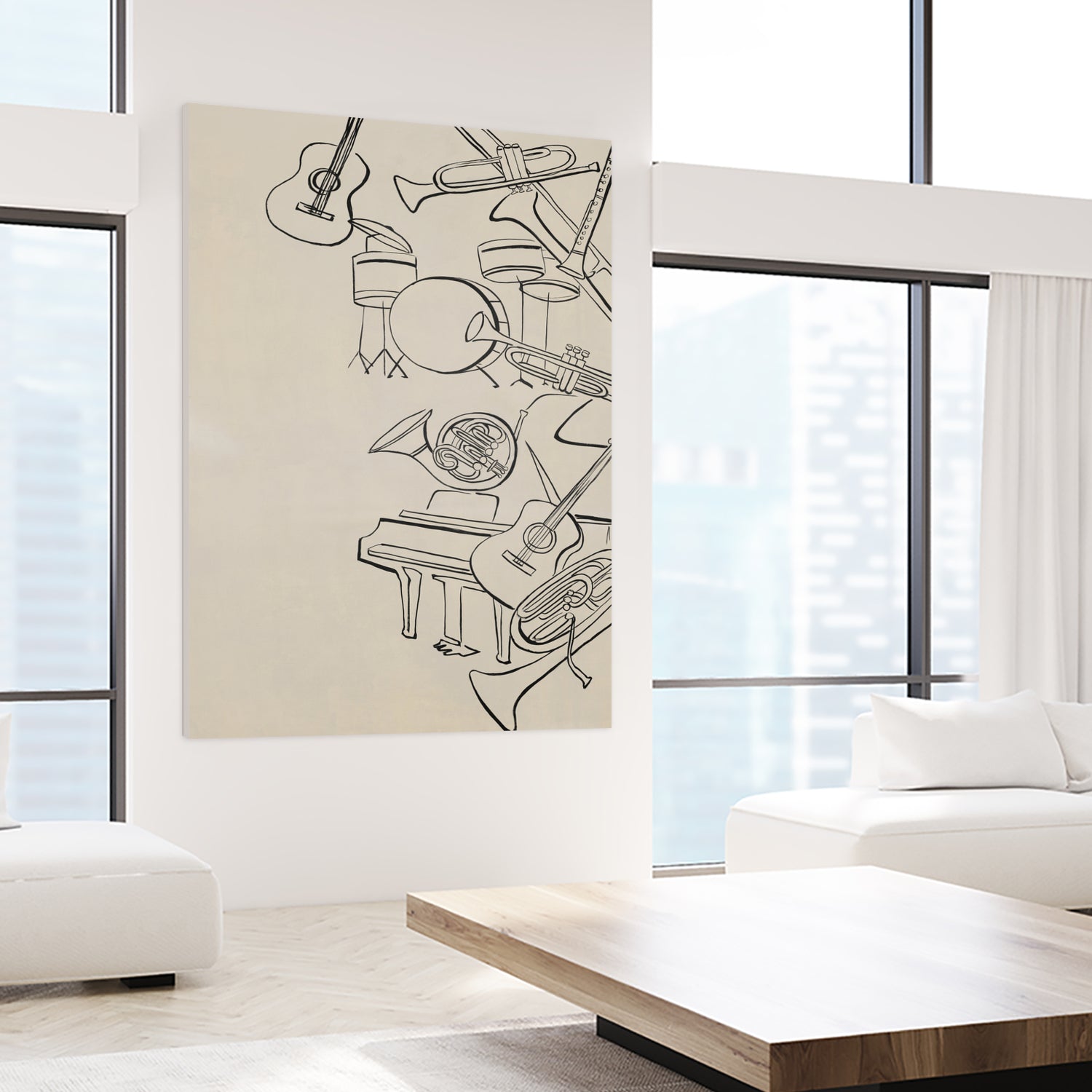 The Family Musician by Daleno Art on GIANT ART - abstract