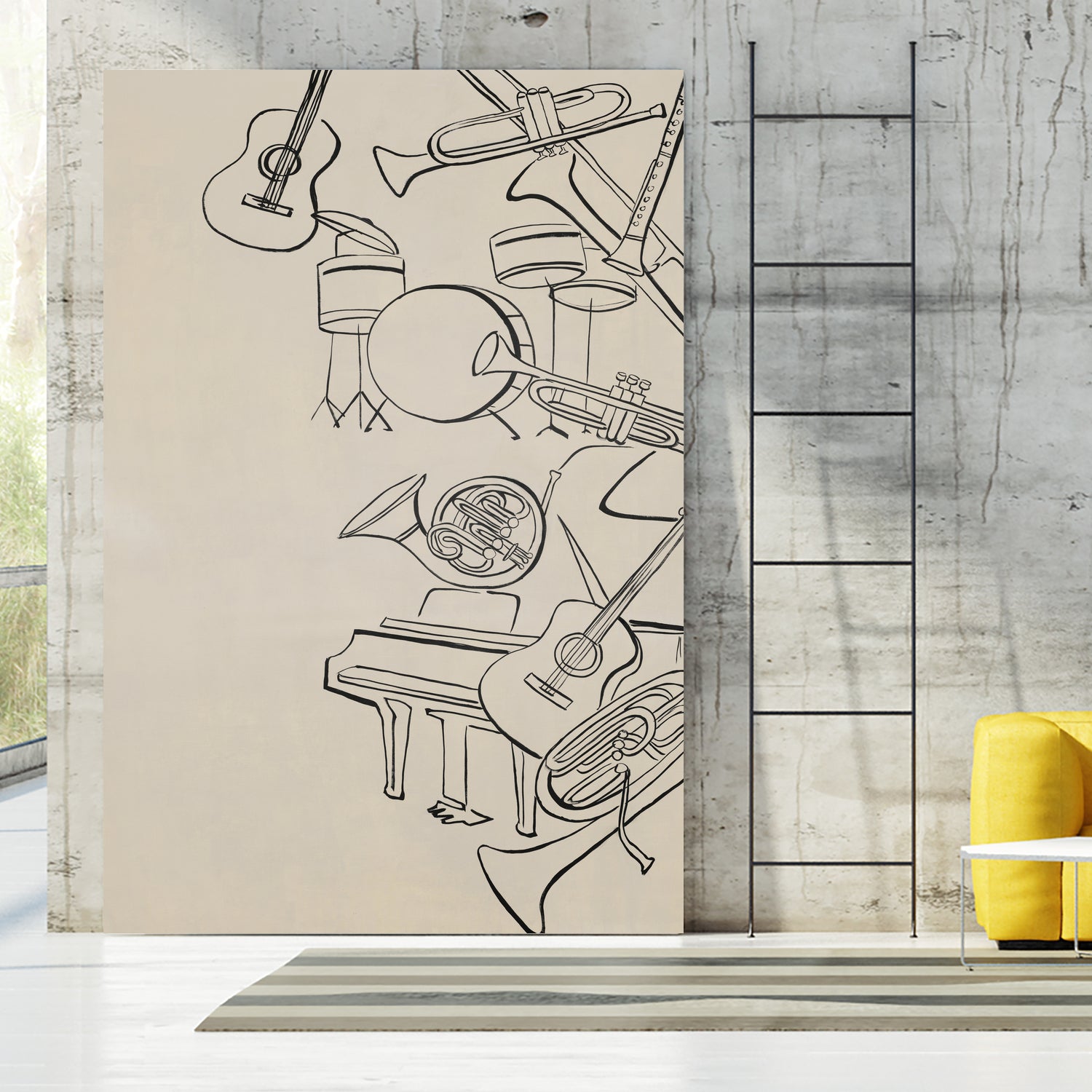 The Family Musician by Daleno Art on GIANT ART - abstract