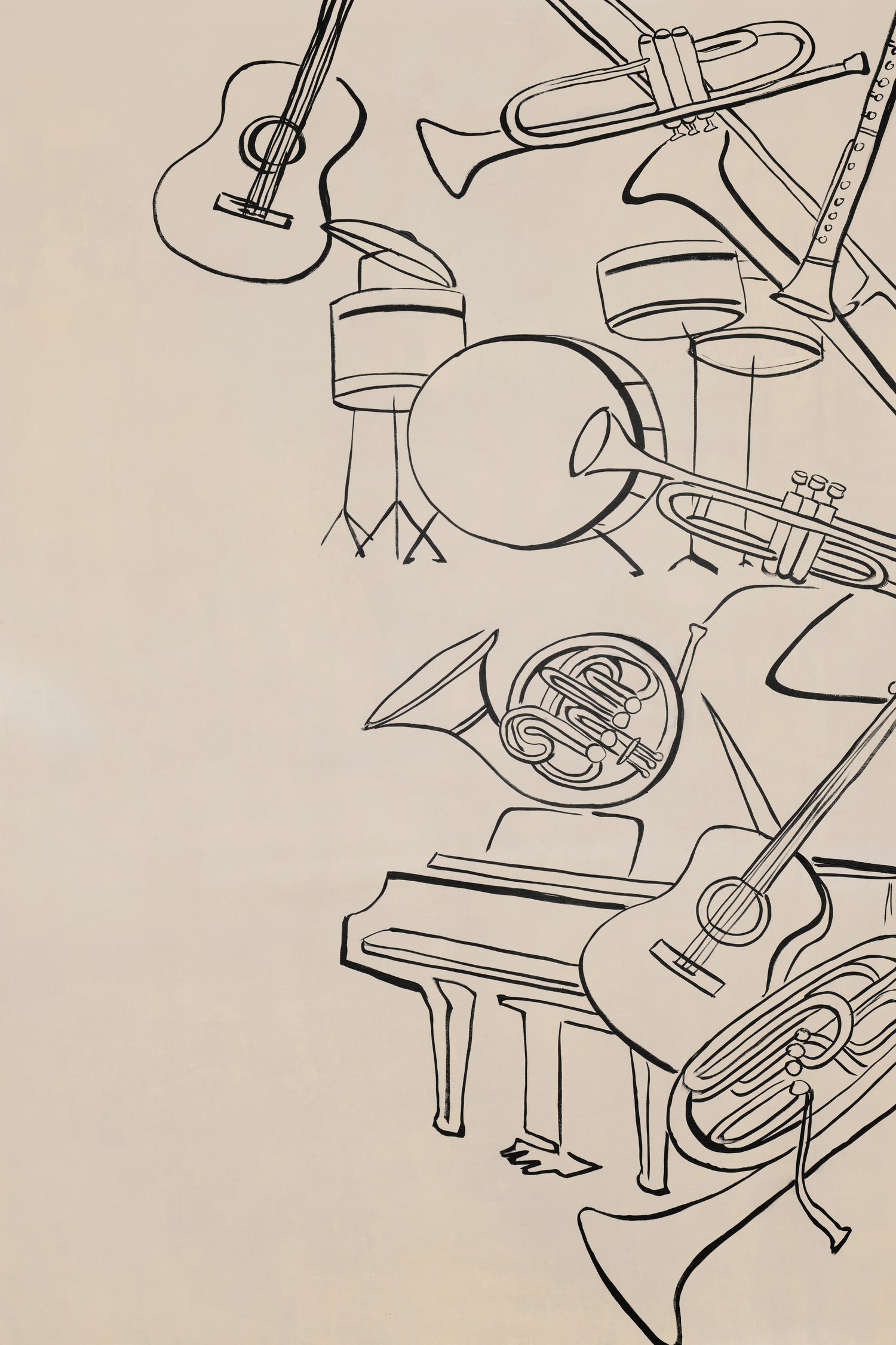 The Family Musician by Daleno Art on GIANT ART - abstract