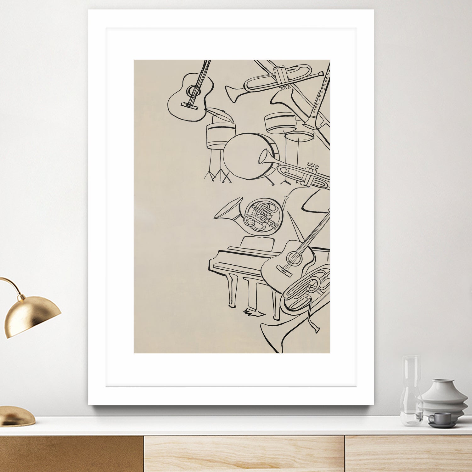 The Family Musician by Daleno Art on GIANT ART - abstract