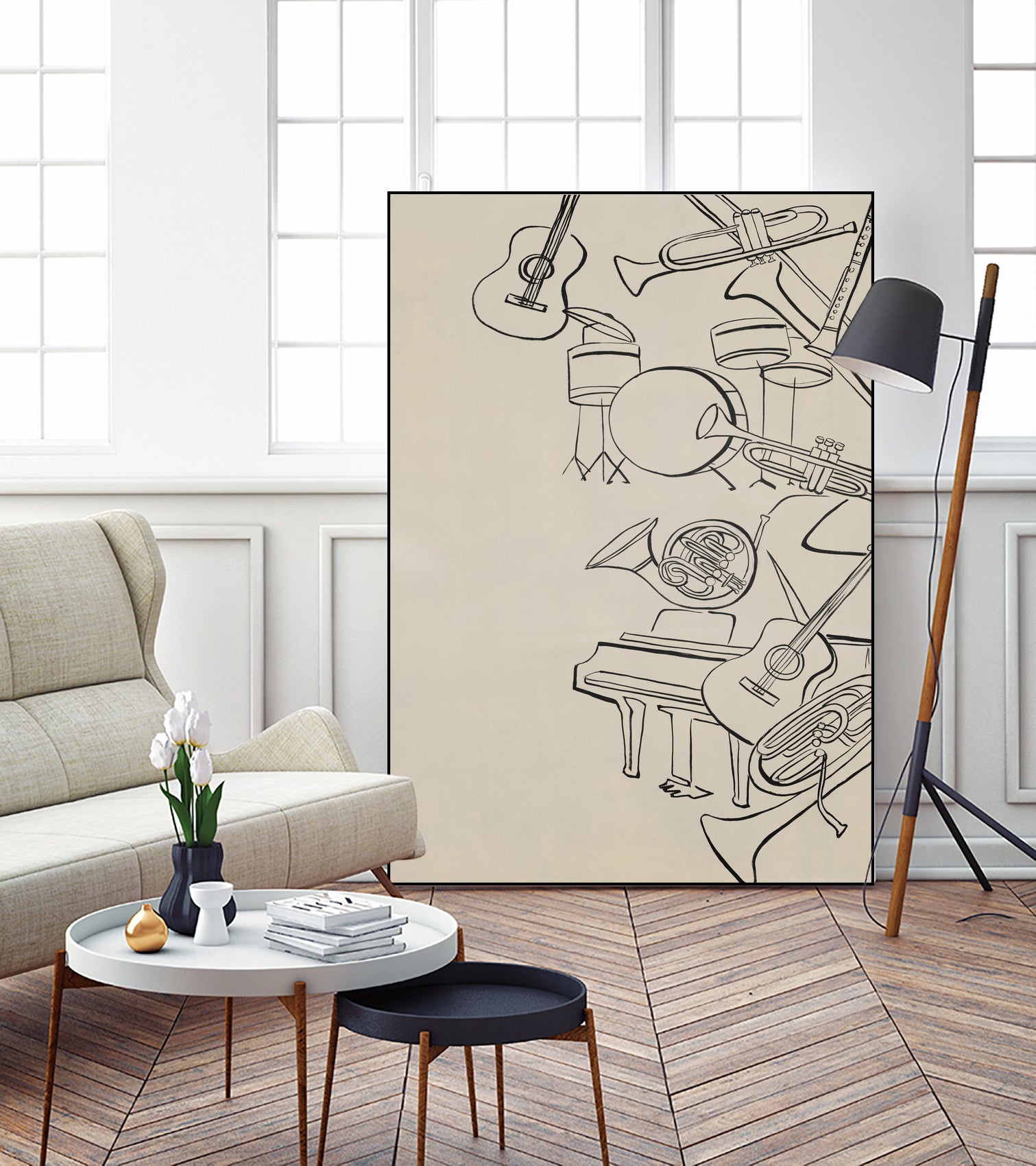 The Family Musician by Daleno Art on GIANT ART - abstract