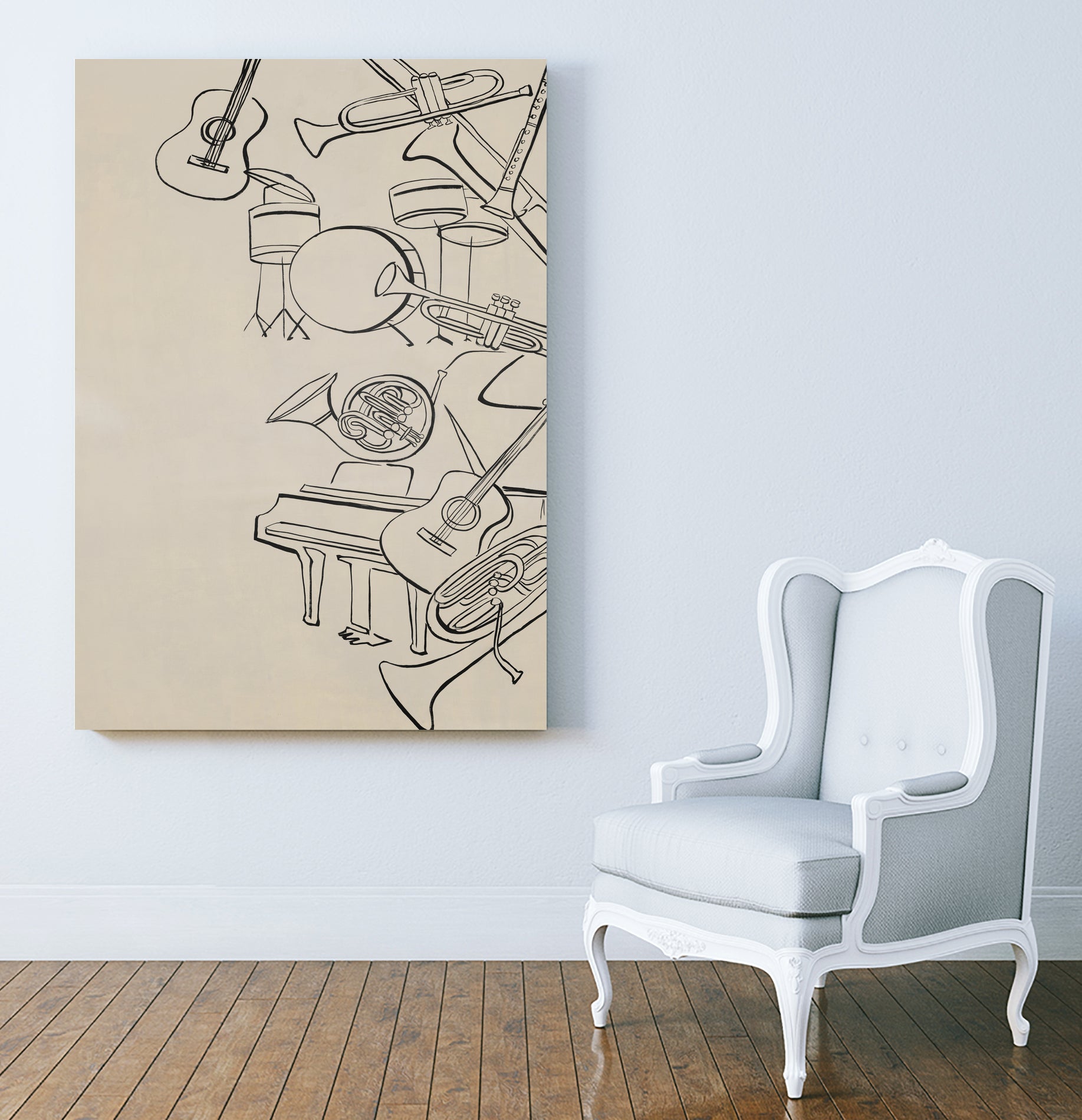 The Family Musician by Daleno Art on GIANT ART - abstract