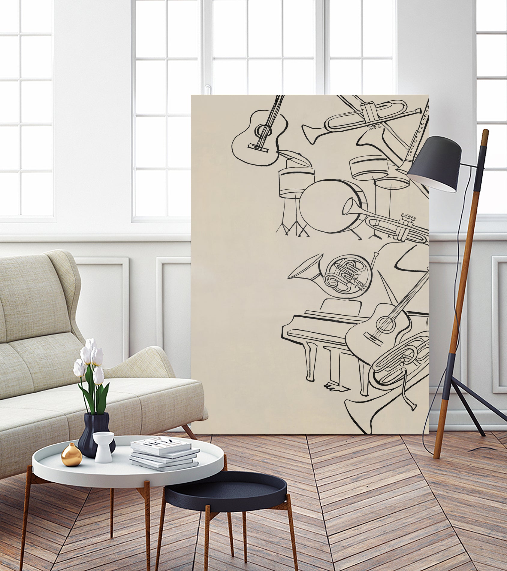 The Family Musician by Daleno Art on GIANT ART - abstract