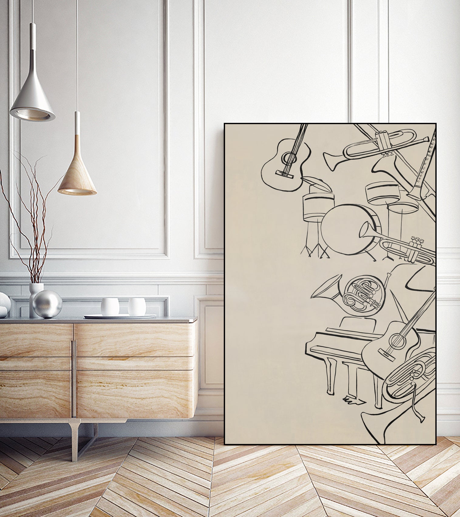 The Family Musician by Daleno Art on GIANT ART - abstract