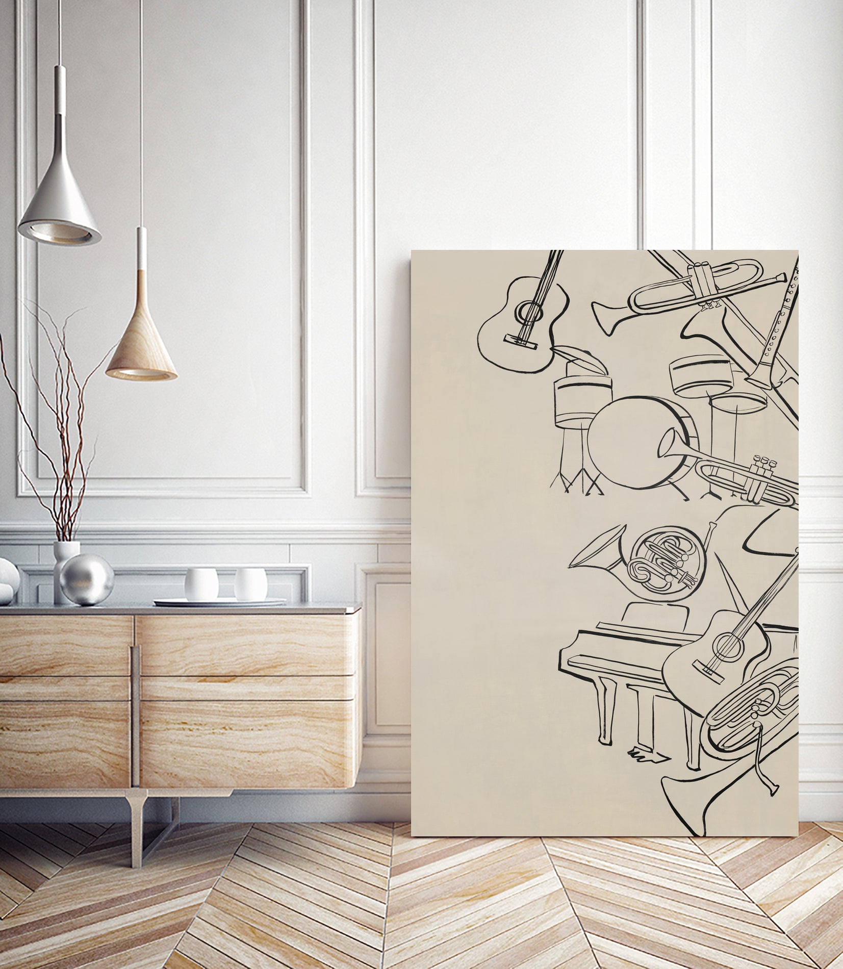 The Family Musician by Daleno Art on GIANT ART - abstract