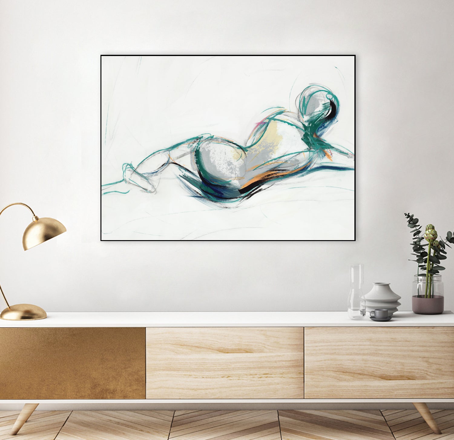 Lets Have a Talk IV by Daleno Art on GIANT ART - abstract