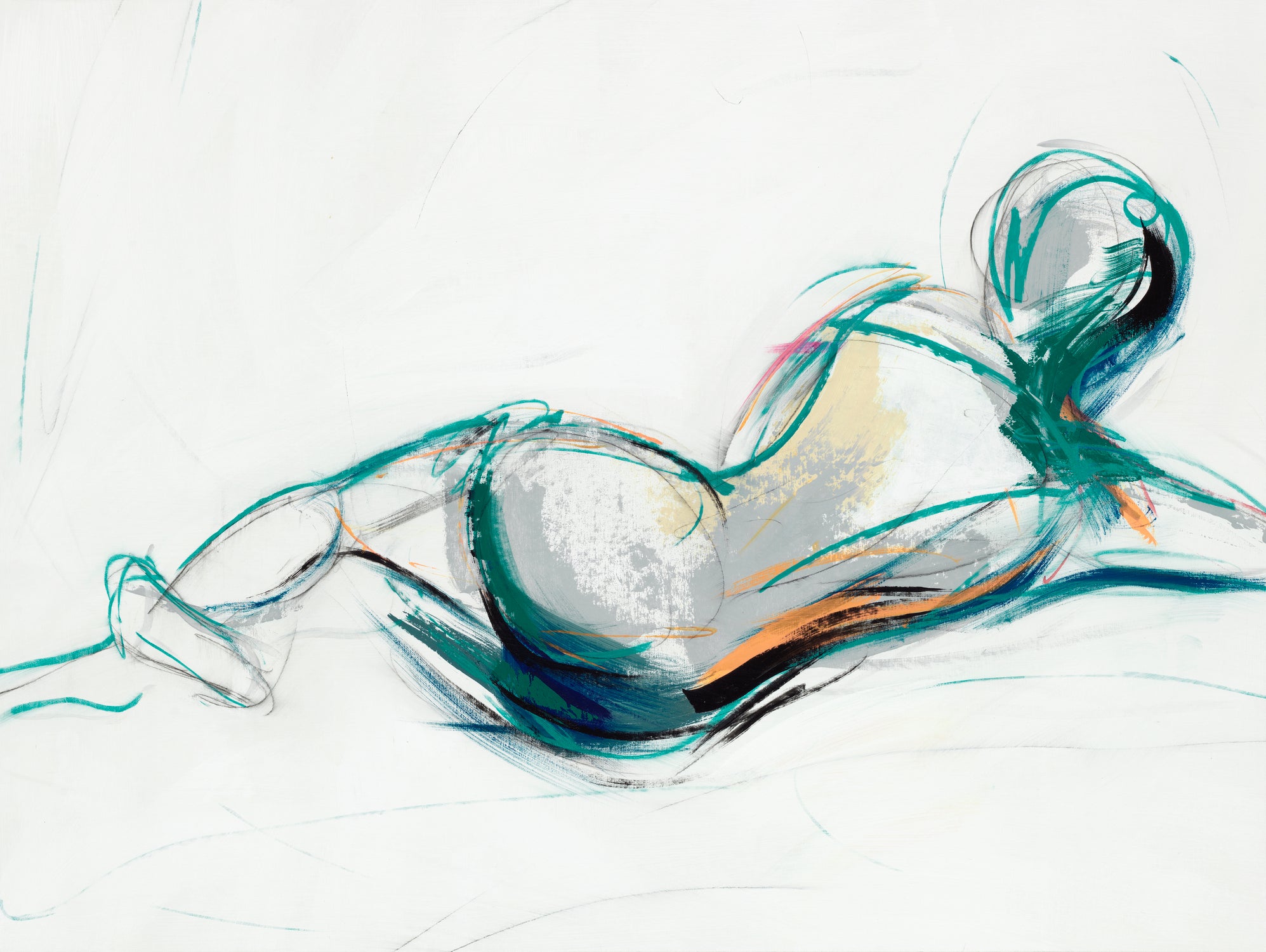 Lets Have a Talk IV by Daleno Art on GIANT ART - abstract