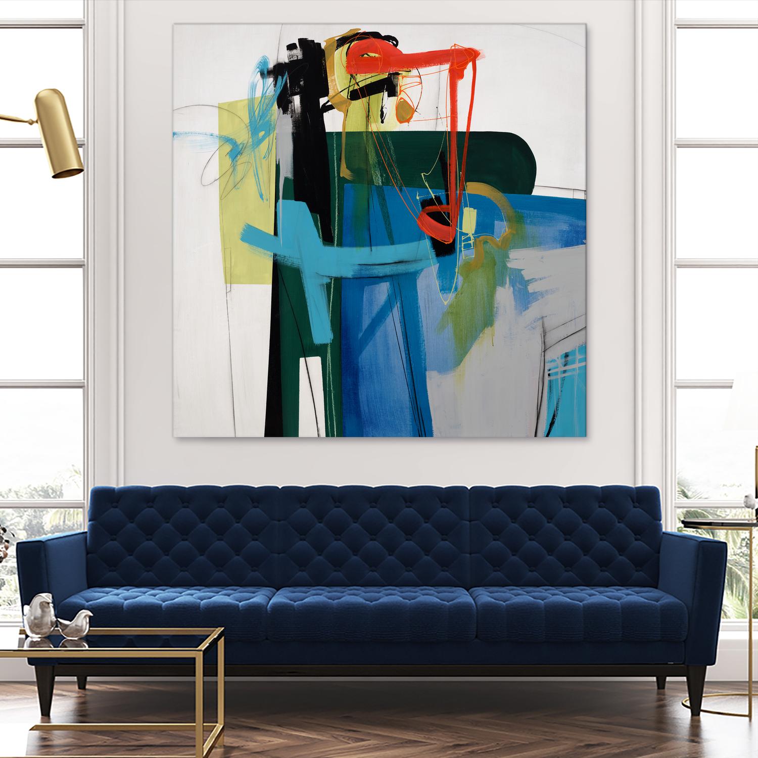 Return the Fork by Daleno Art on GIANT ART - red abstract