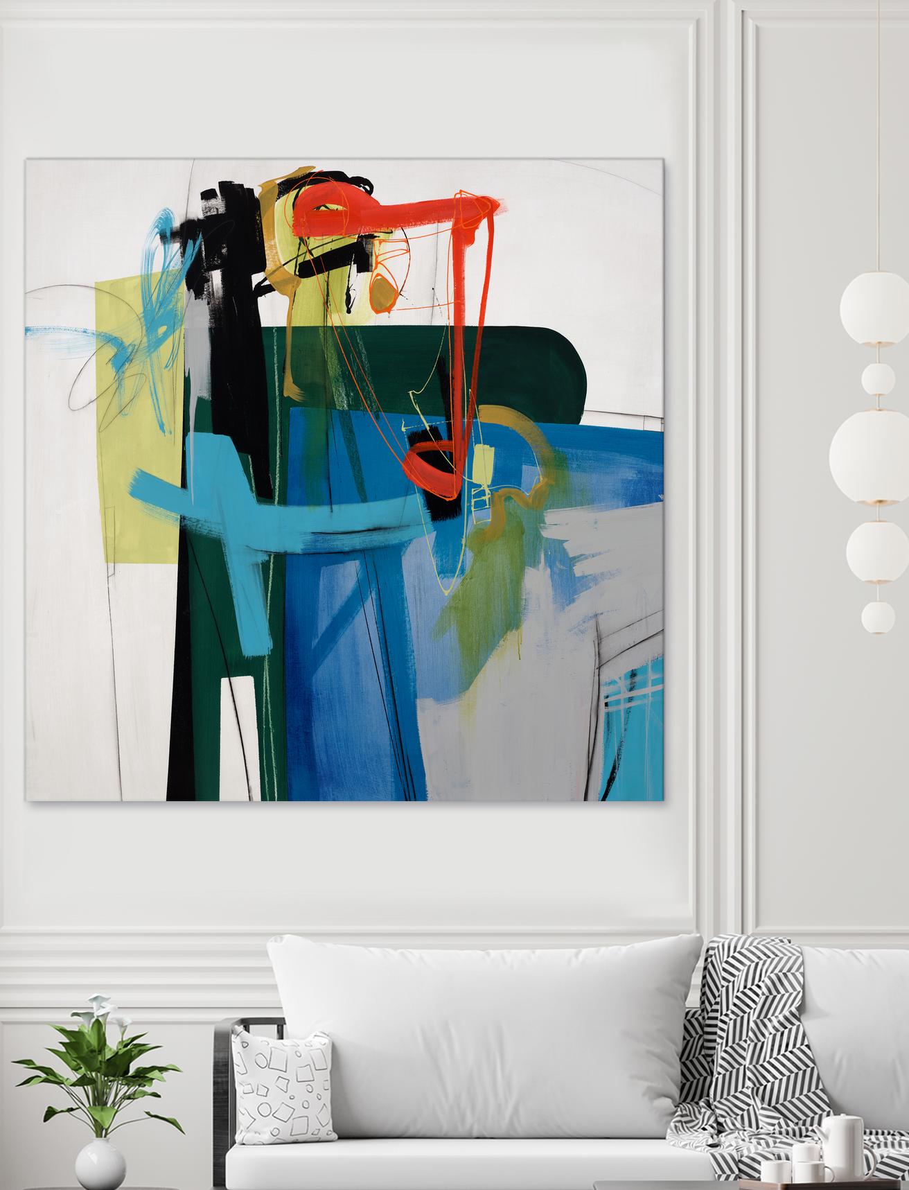 Return the Fork by Daleno Art on GIANT ART - red abstract