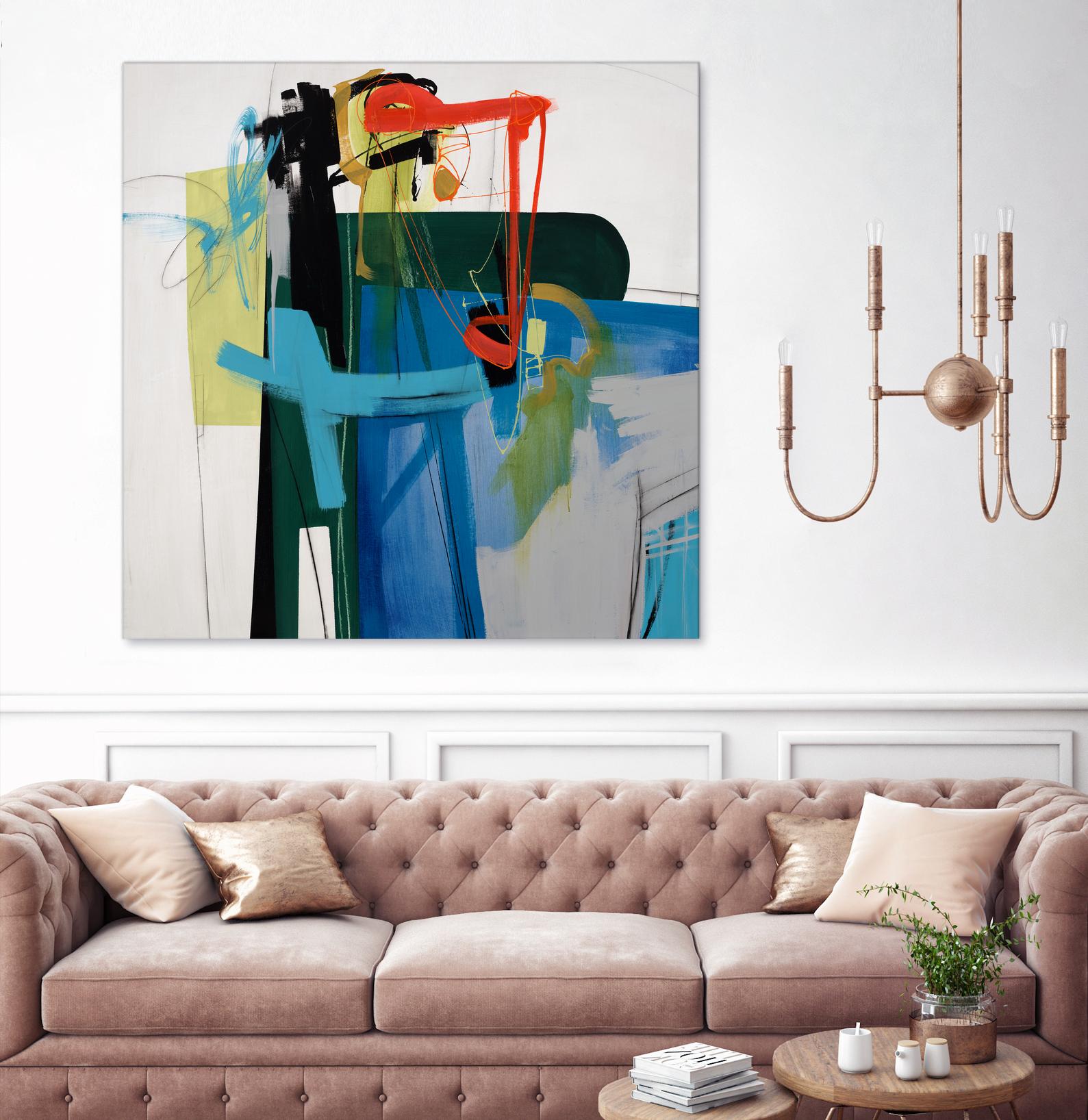 Return the Fork by Daleno Art on GIANT ART - red abstract