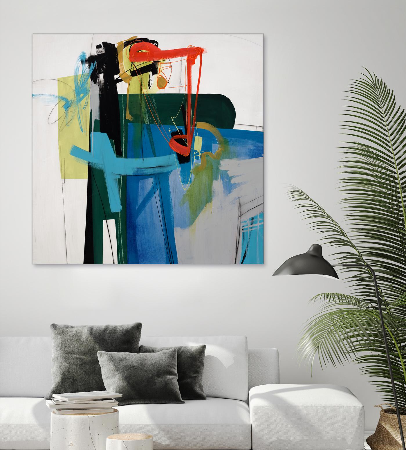 Return the Fork by Daleno Art on GIANT ART - red abstract