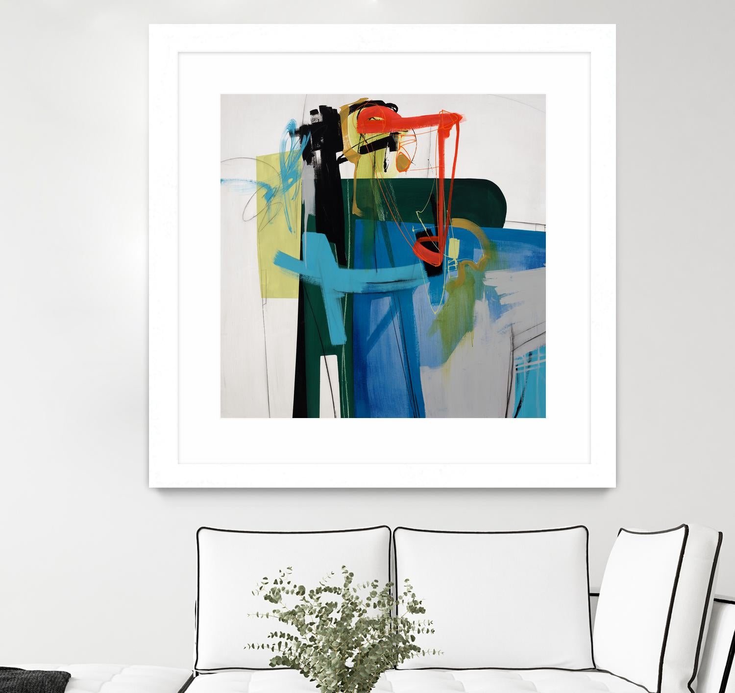 Return the Fork by Daleno Art on GIANT ART - red abstract