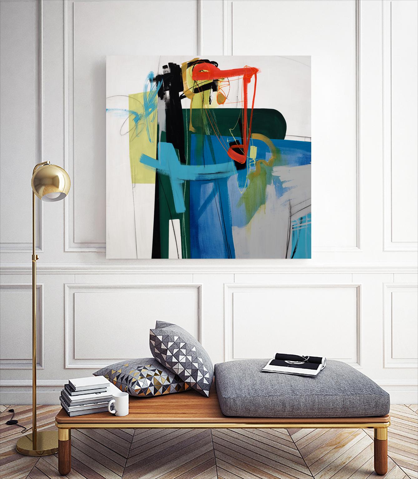 Return the Fork by Daleno Art on GIANT ART - red abstract