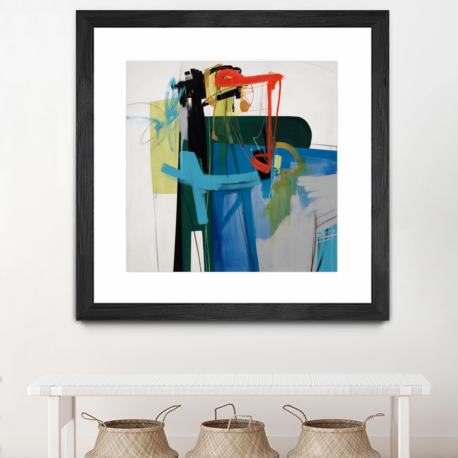 Return the Fork by Daleno Art on GIANT ART - red abstract