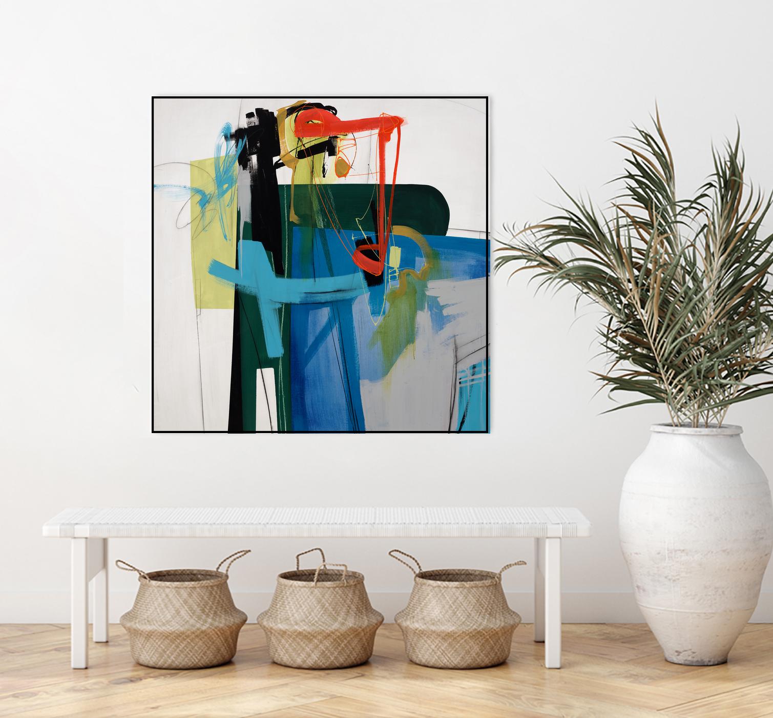 Return the Fork by Daleno Art on GIANT ART - red abstract