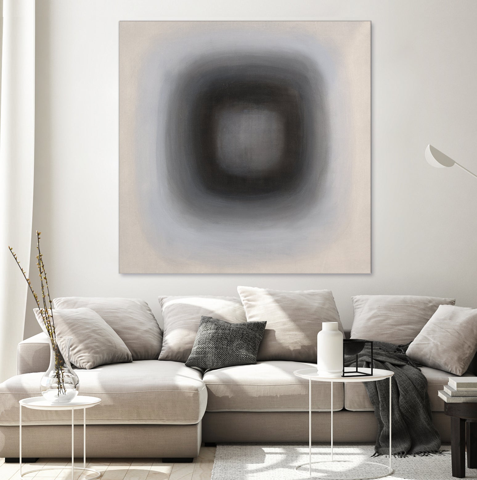 Finest Yet I by Daleno Art on GIANT ART - greywhite abstract