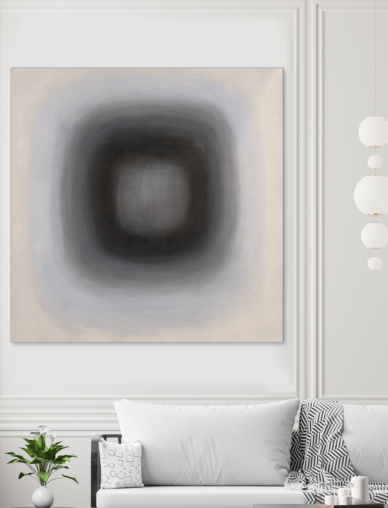 Finest Yet I by Daleno Art on GIANT ART - greywhite abstract