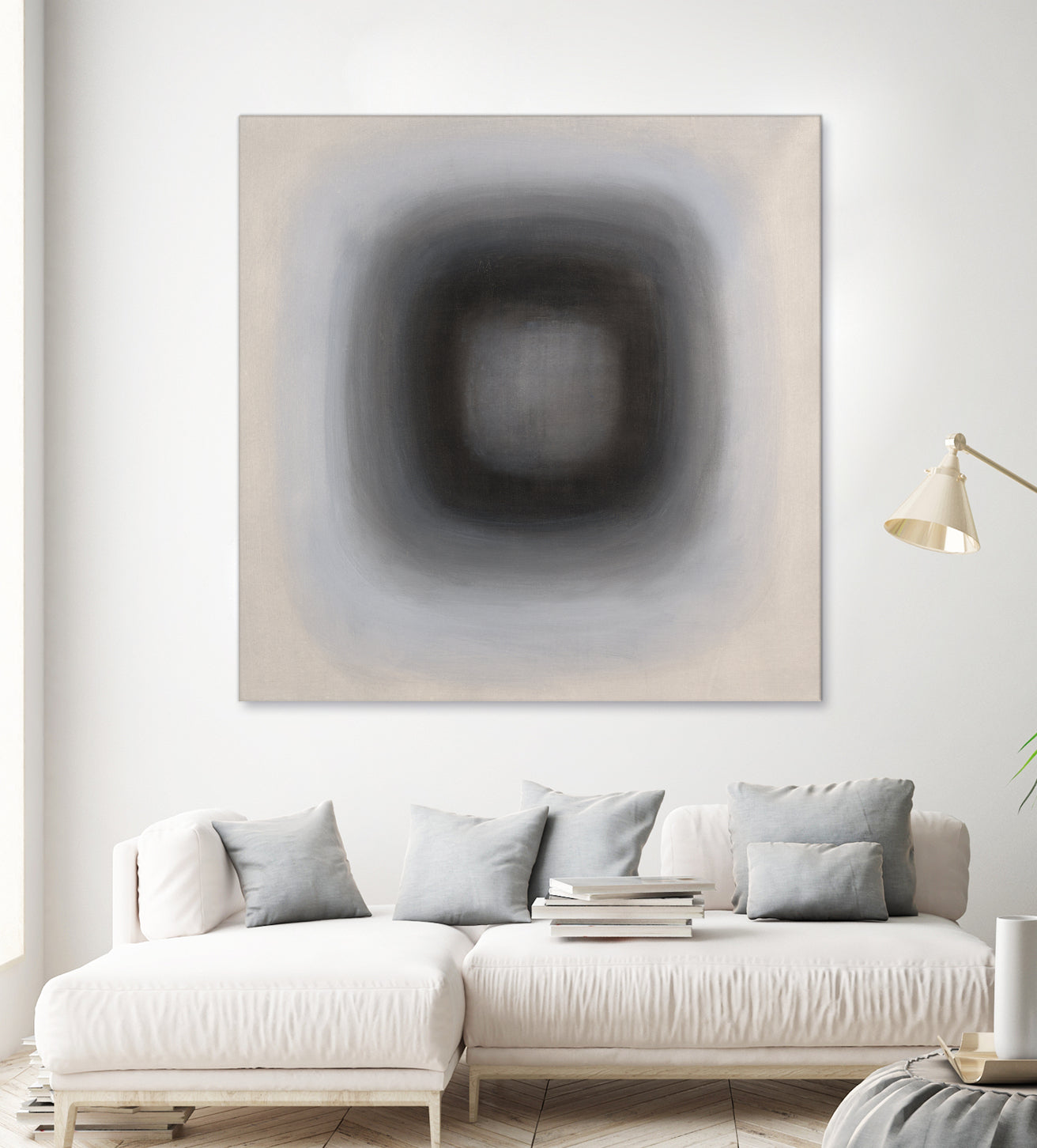Finest Yet I by Daleno Art on GIANT ART - greywhite abstract