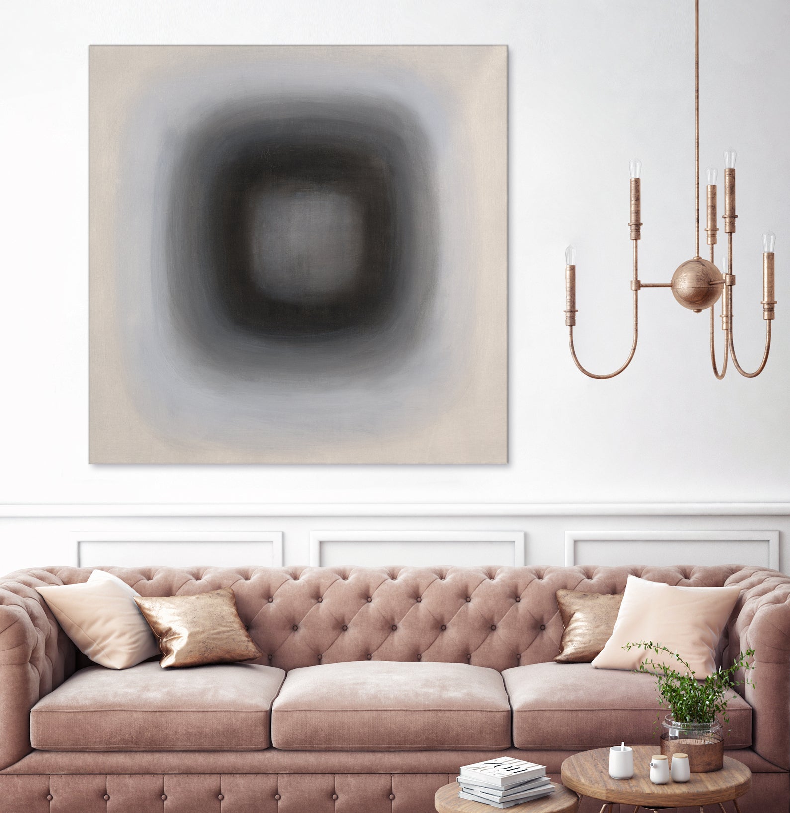 Finest Yet I by Daleno Art on GIANT ART - greywhite abstract