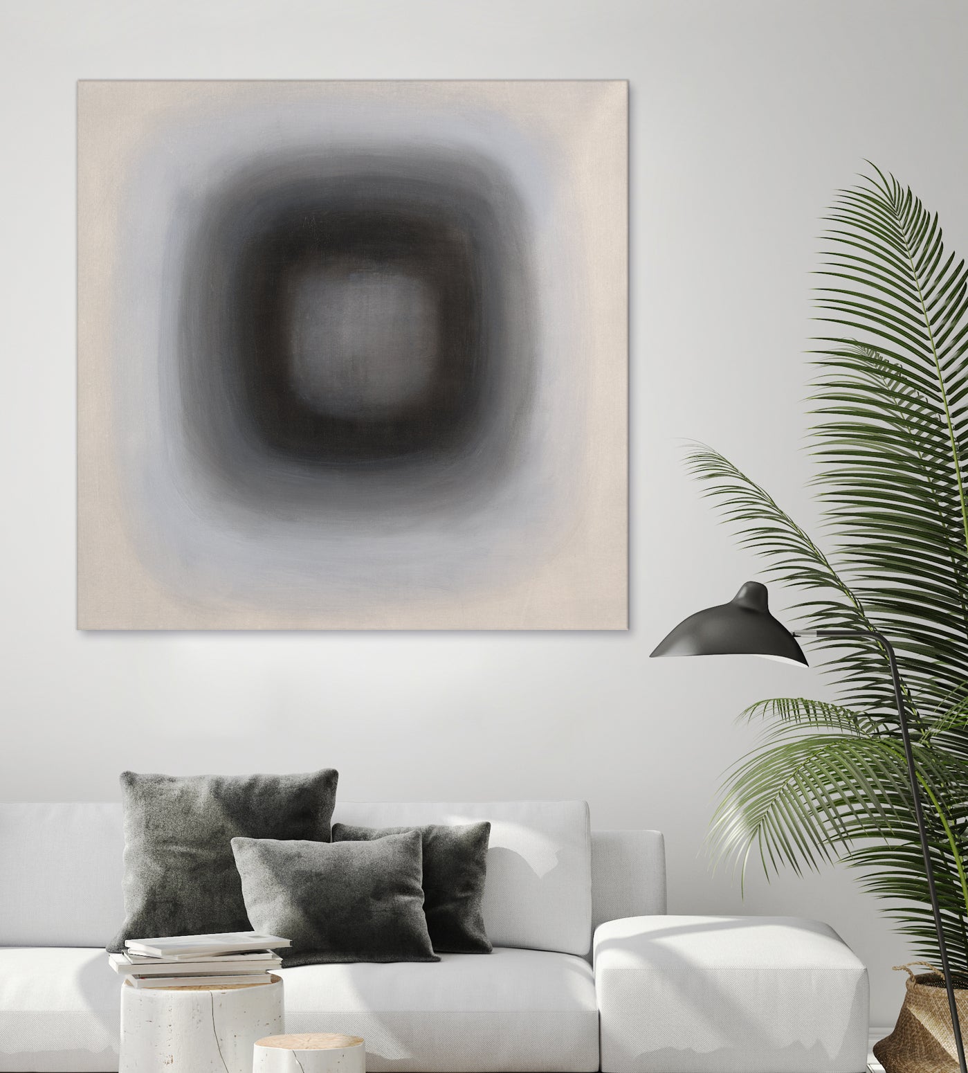 Finest Yet I by Daleno Art on GIANT ART - greywhite abstract
