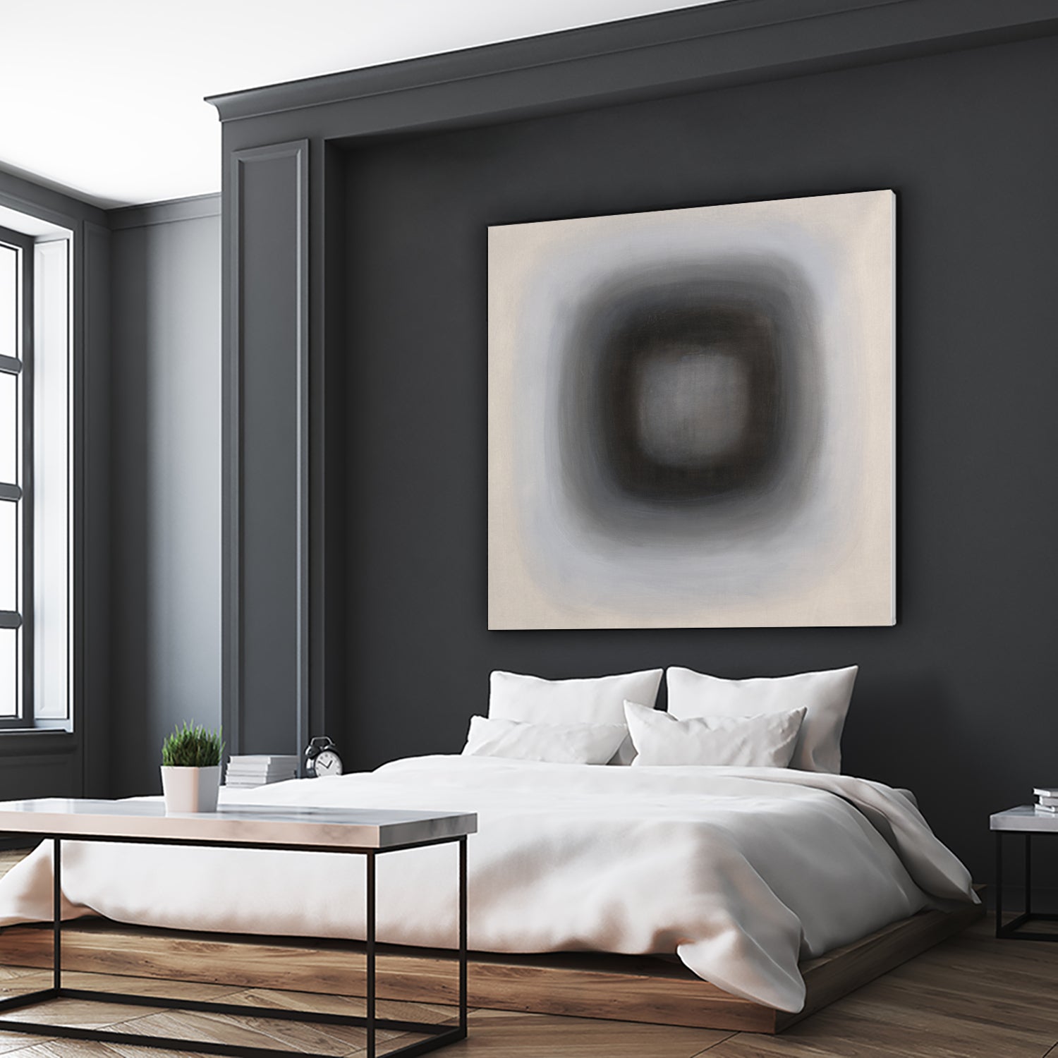 Finest Yet I by Daleno Art on GIANT ART - greywhite abstract