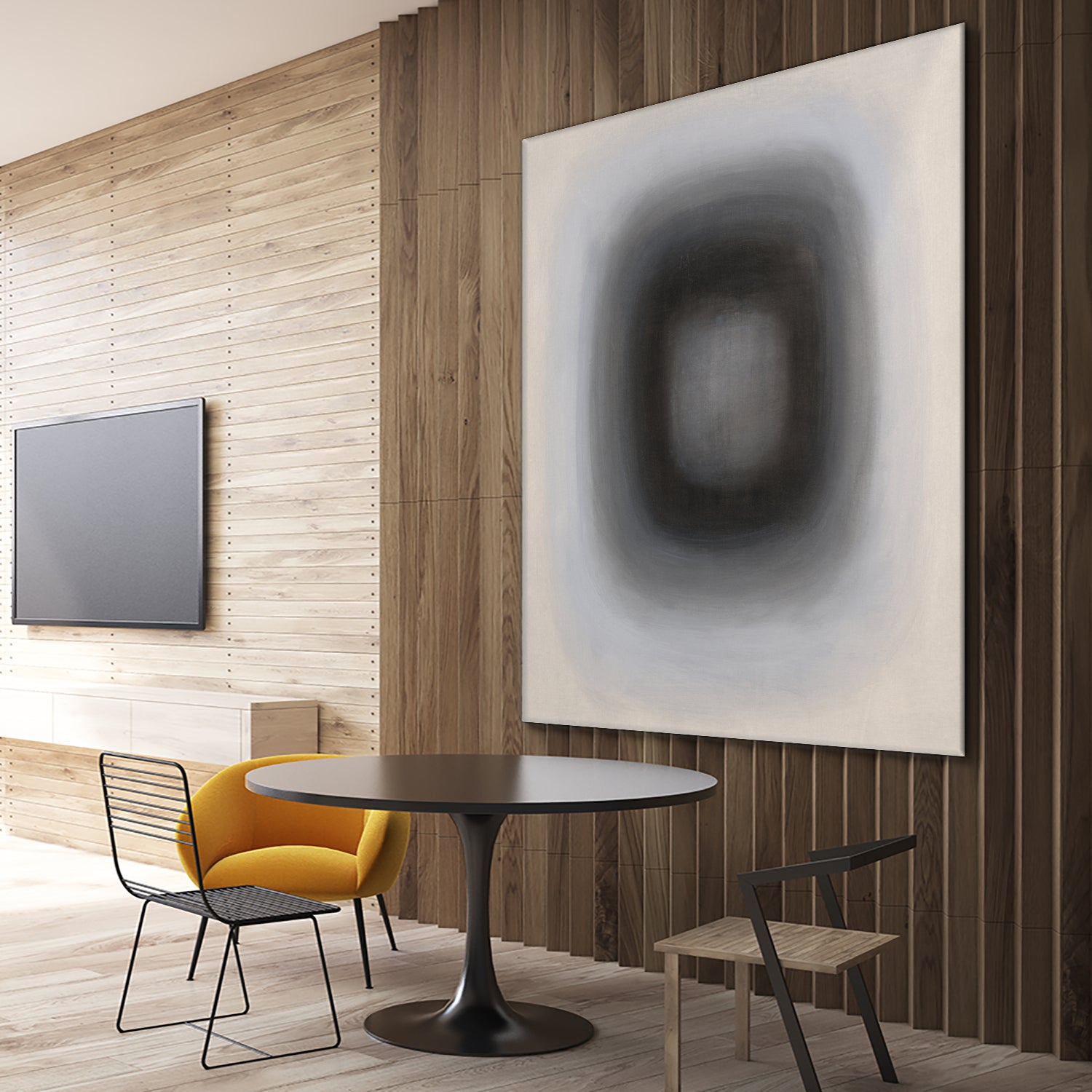 Finest Yet I by Daleno Art on GIANT ART - greywhite abstract