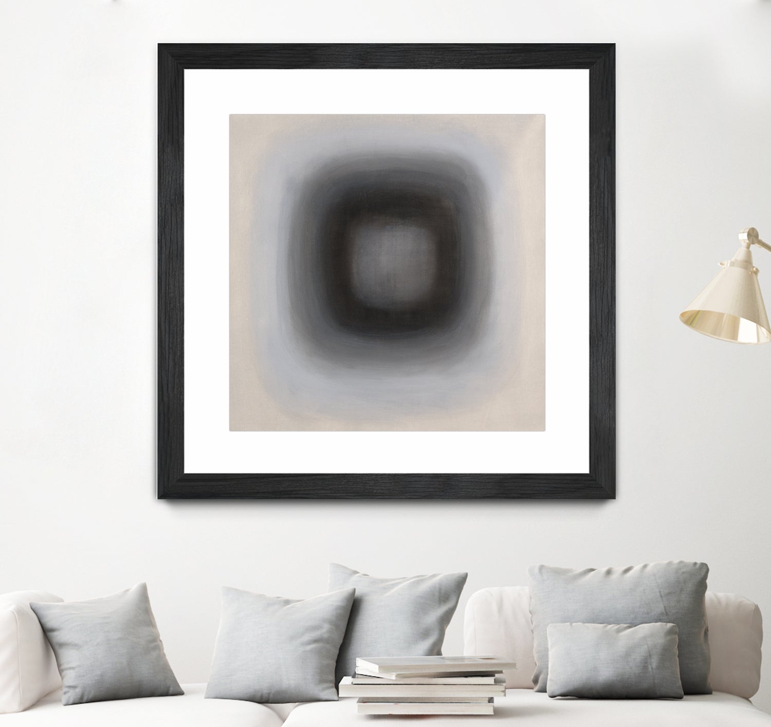 Finest Yet I by Daleno Art on GIANT ART - greywhite abstract