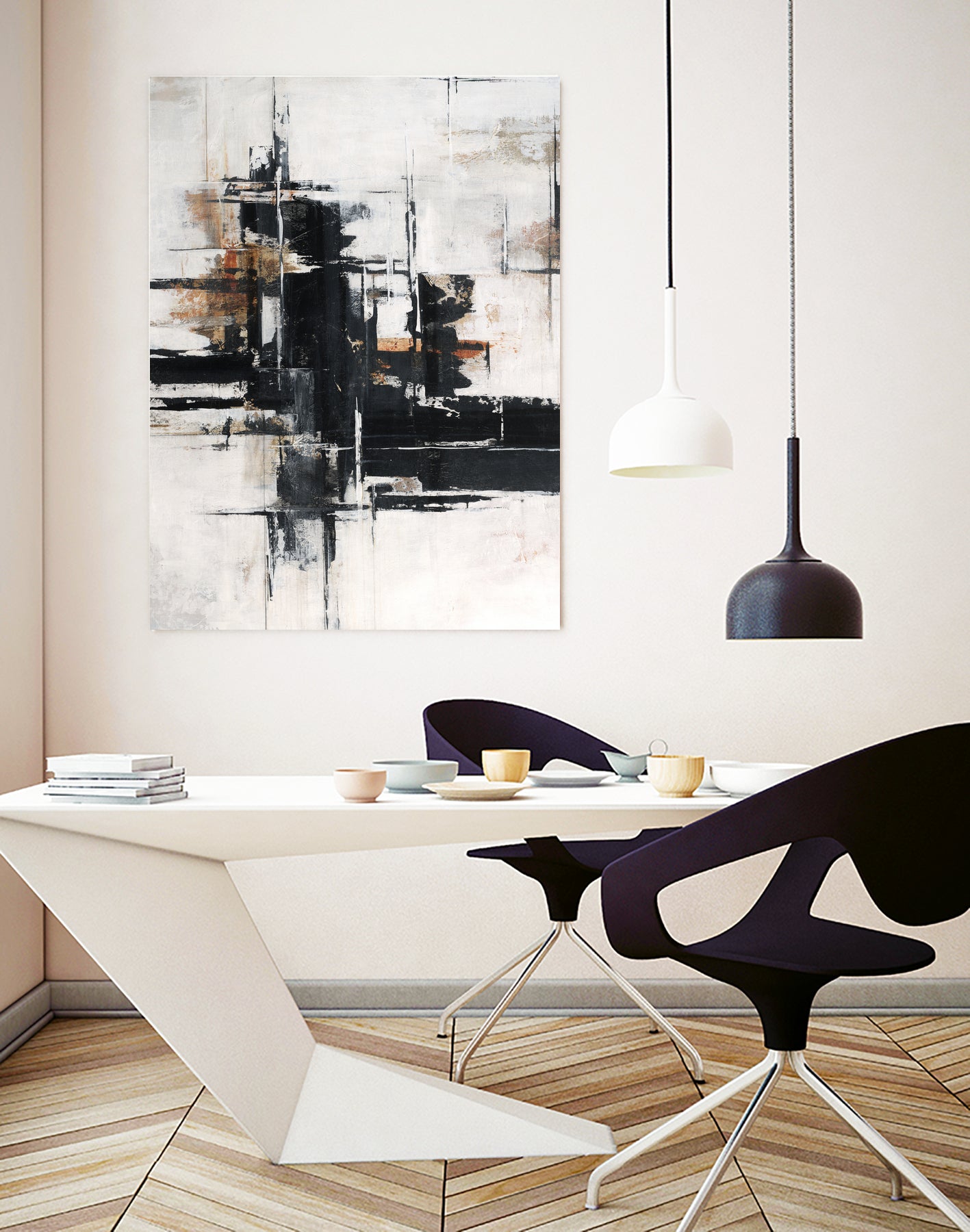 Heavy Traffic by Daleno Art on GIANT ART - black abstract