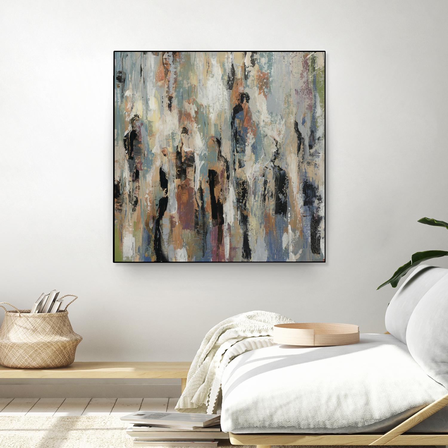 Its Five Oclock by Daleno Art on GIANT ART - green abstract