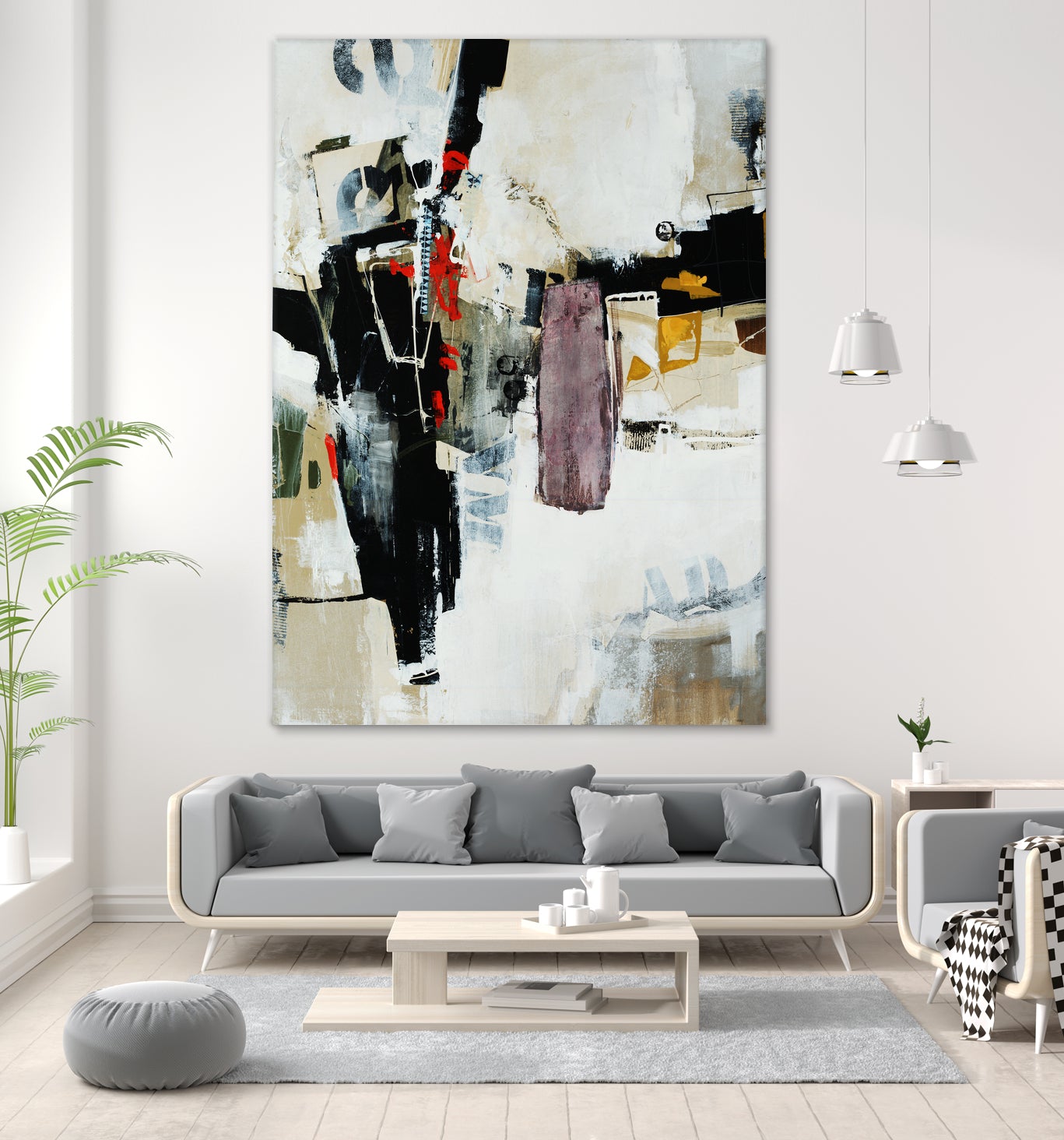 Battlefield by Daleno Art on GIANT ART - red abstract