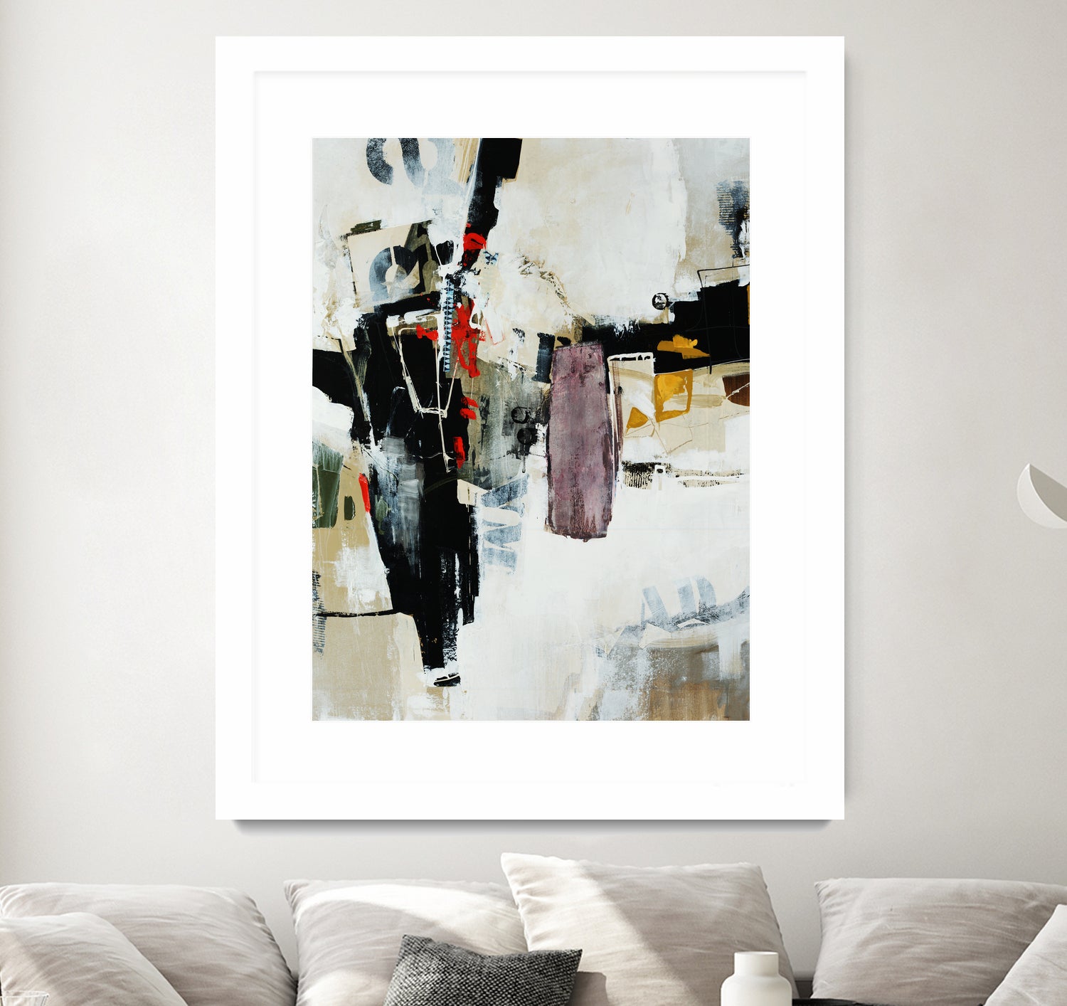 Battlefield by Daleno Art on GIANT ART - red abstract