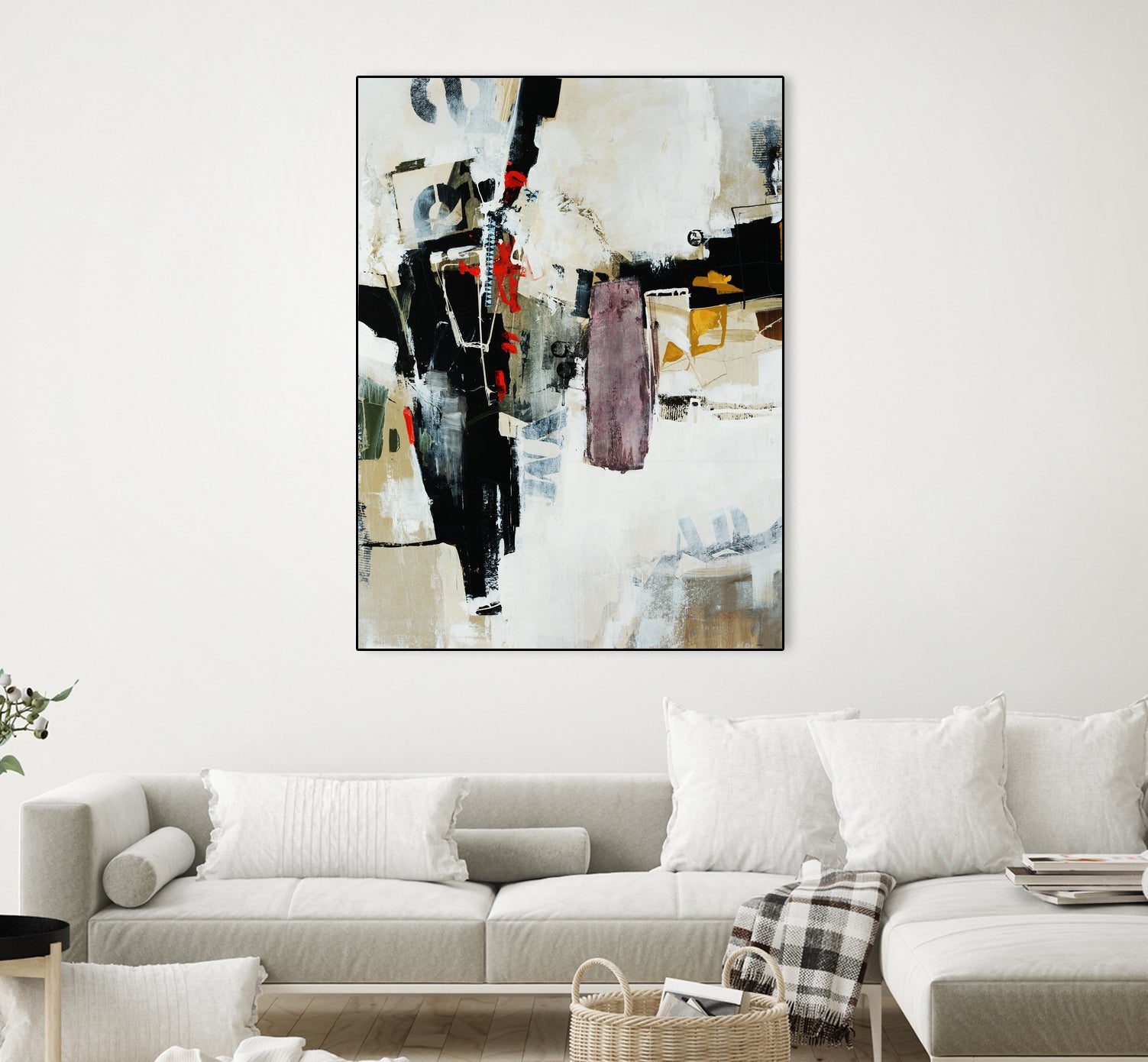 Battlefield by Daleno Art on GIANT ART - red abstract