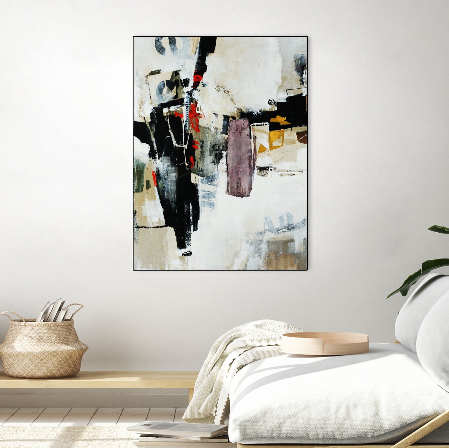 Battlefield by Daleno Art on GIANT ART - red abstract