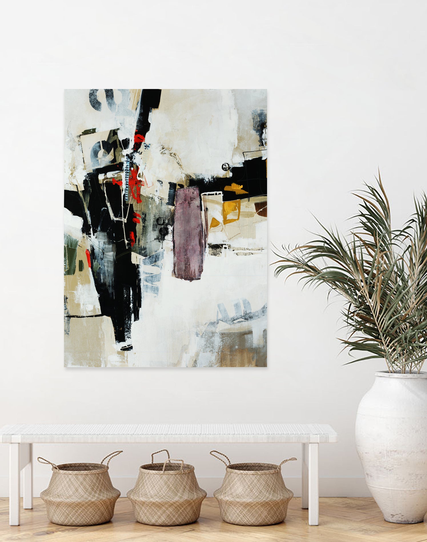 Battlefield by Daleno Art on GIANT ART - red abstract