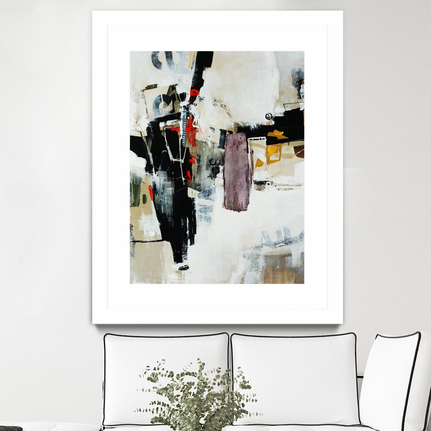 Battlefield by Daleno Art on GIANT ART - red abstract