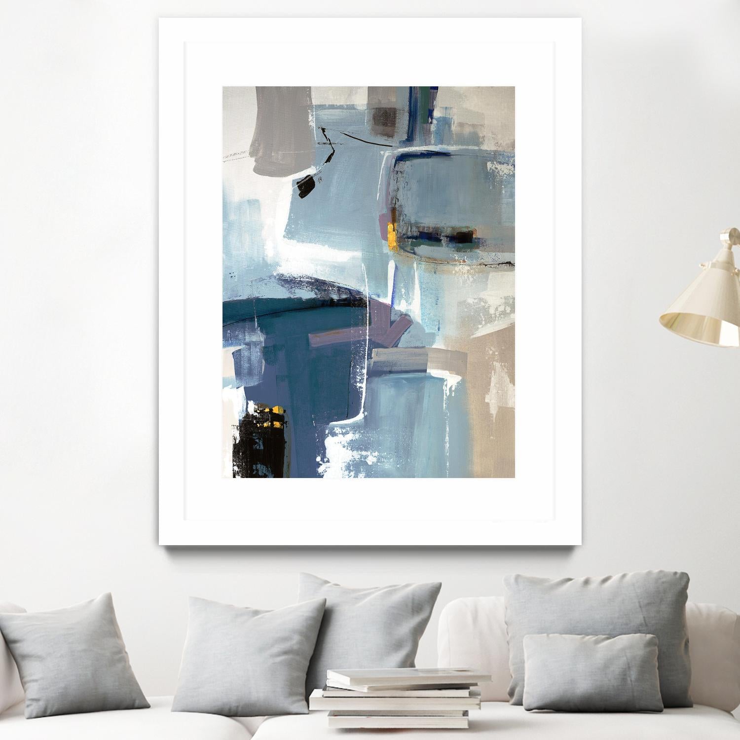 Pitfall by Daleno Art on GIANT ART - beige abstract abstract