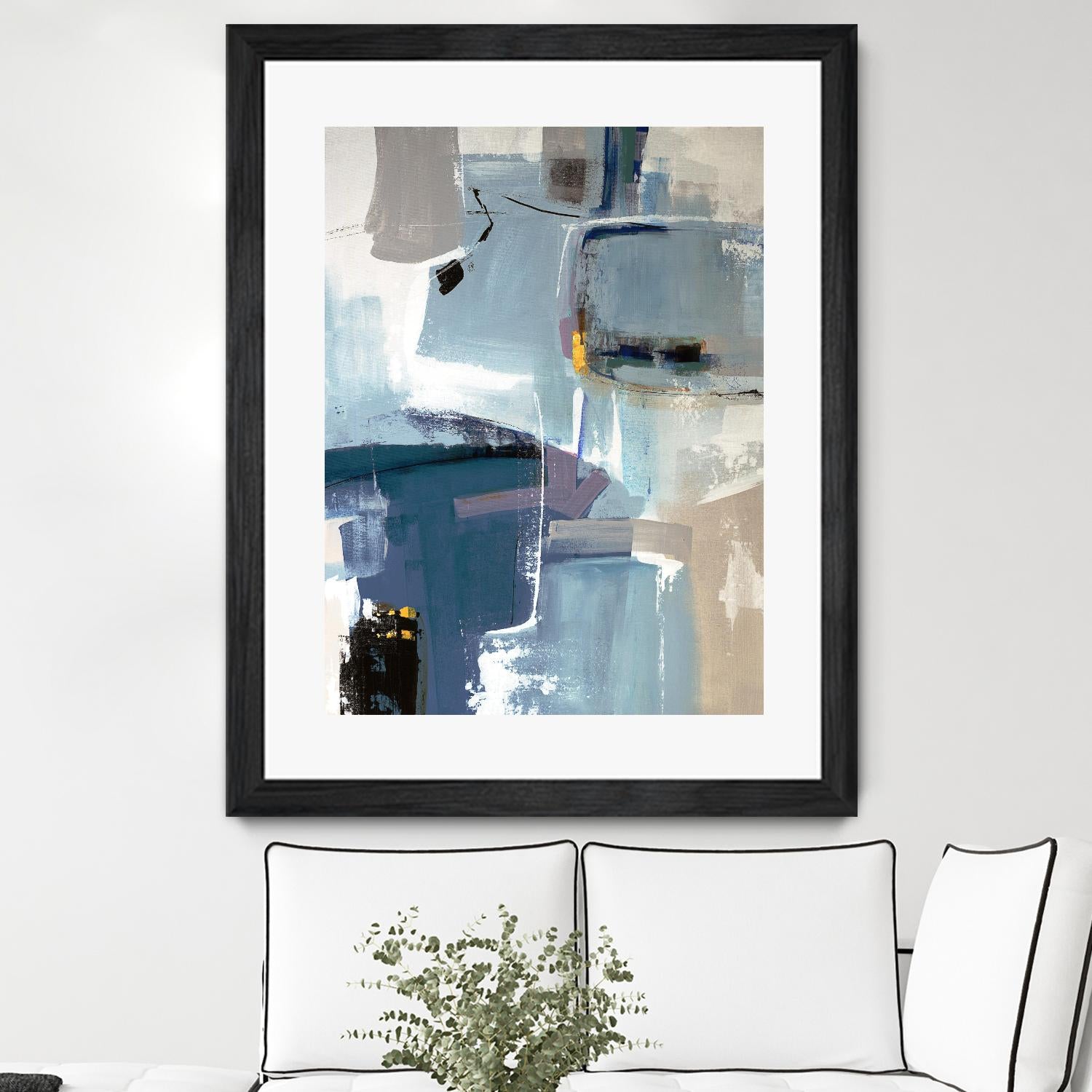 Pitfall by Daleno Art on GIANT ART - beige abstract abstract