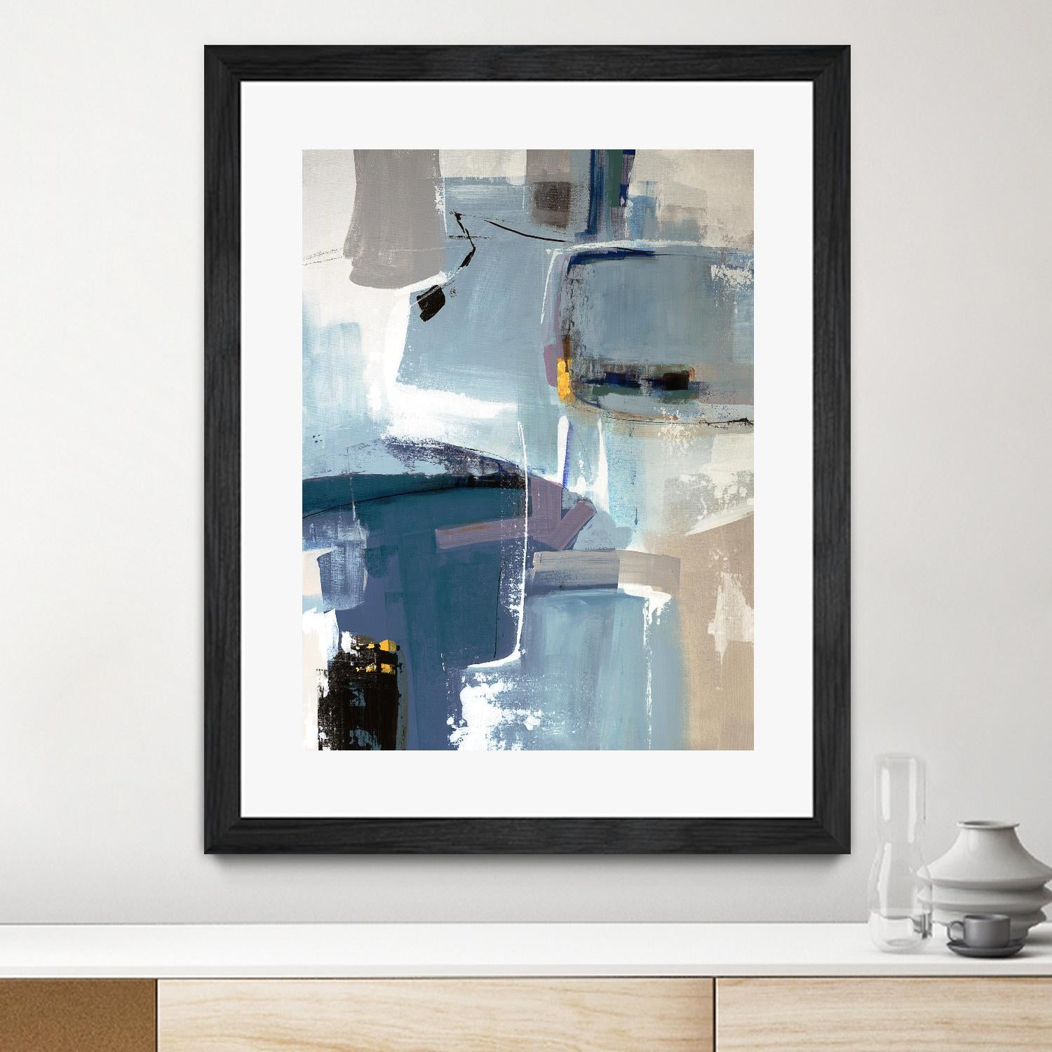 Pitfall by Daleno Art on GIANT ART - beige abstract abstract