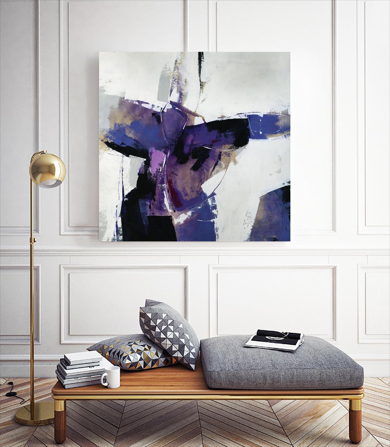 Curious Mischief by Daleno Art on GIANT ART - white abstract abstrait