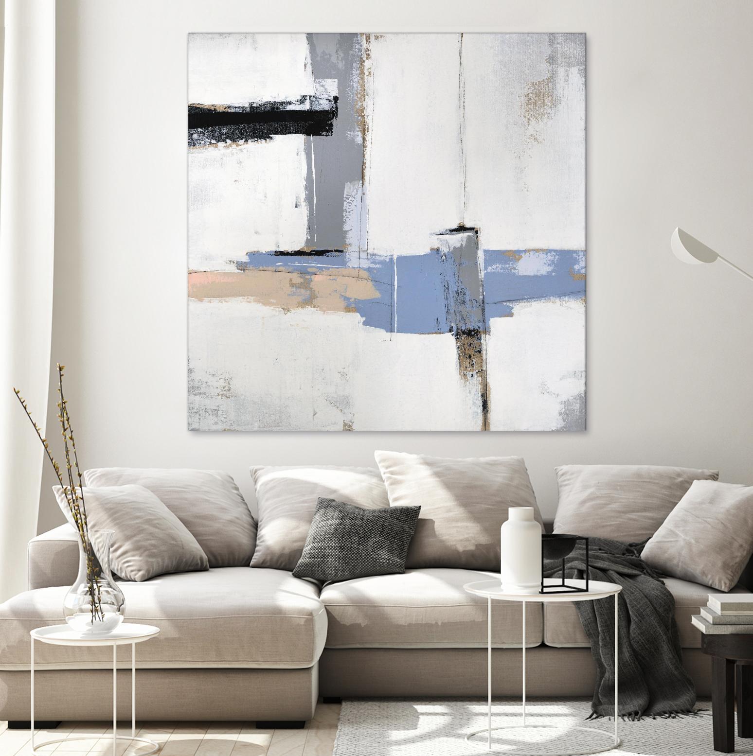 Broken Edges I by Daleno Art on GIANT ART - gold abstract abstrait