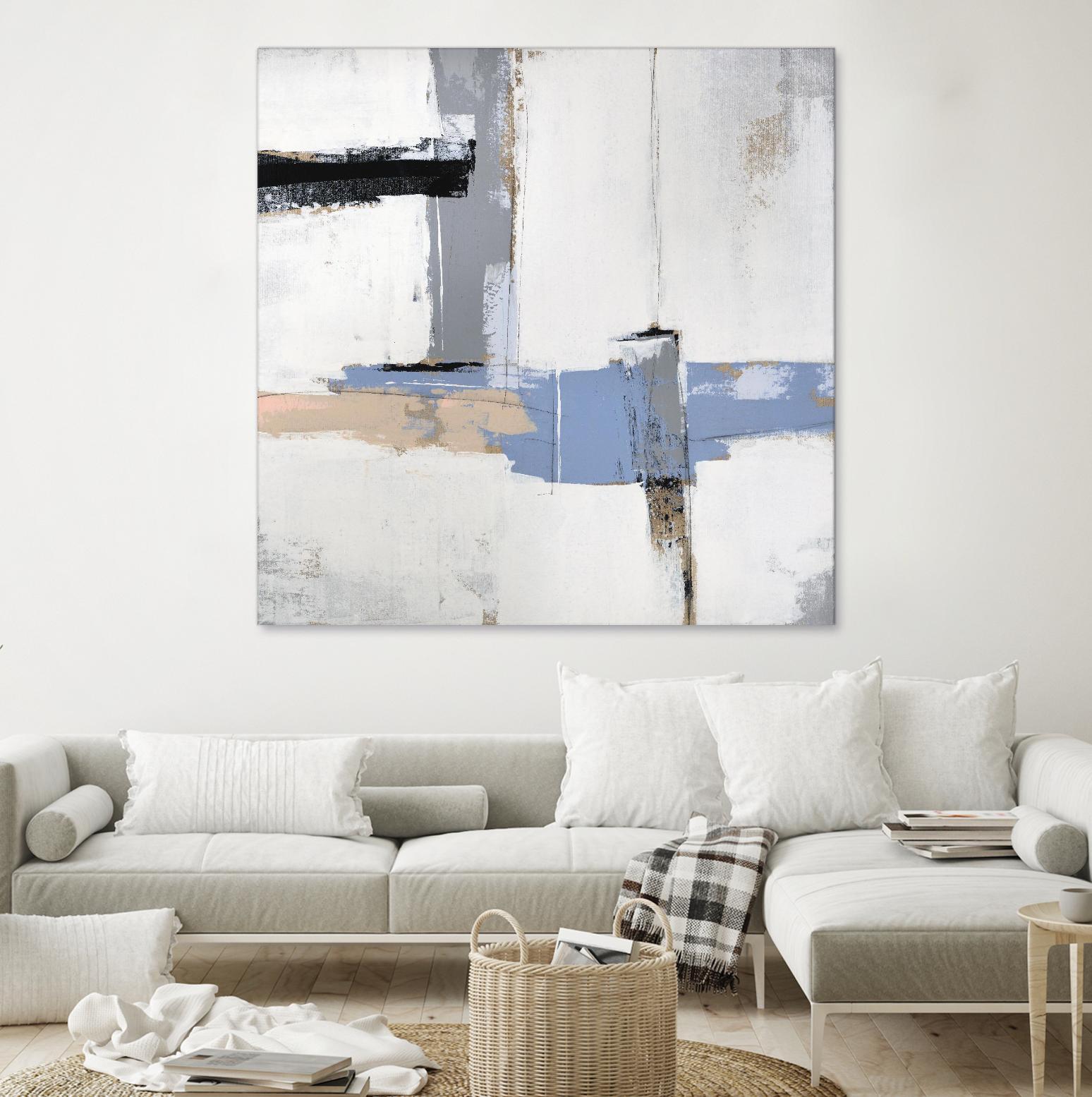 Broken Edges I by Daleno Art on GIANT ART - gold abstract abstrait