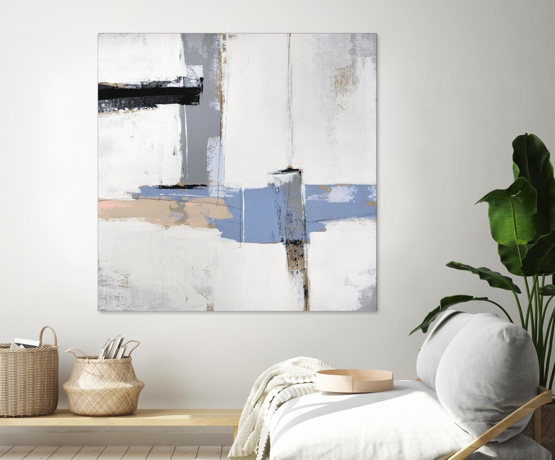 Broken Edges I by Daleno Art on GIANT ART - gold abstract abstrait